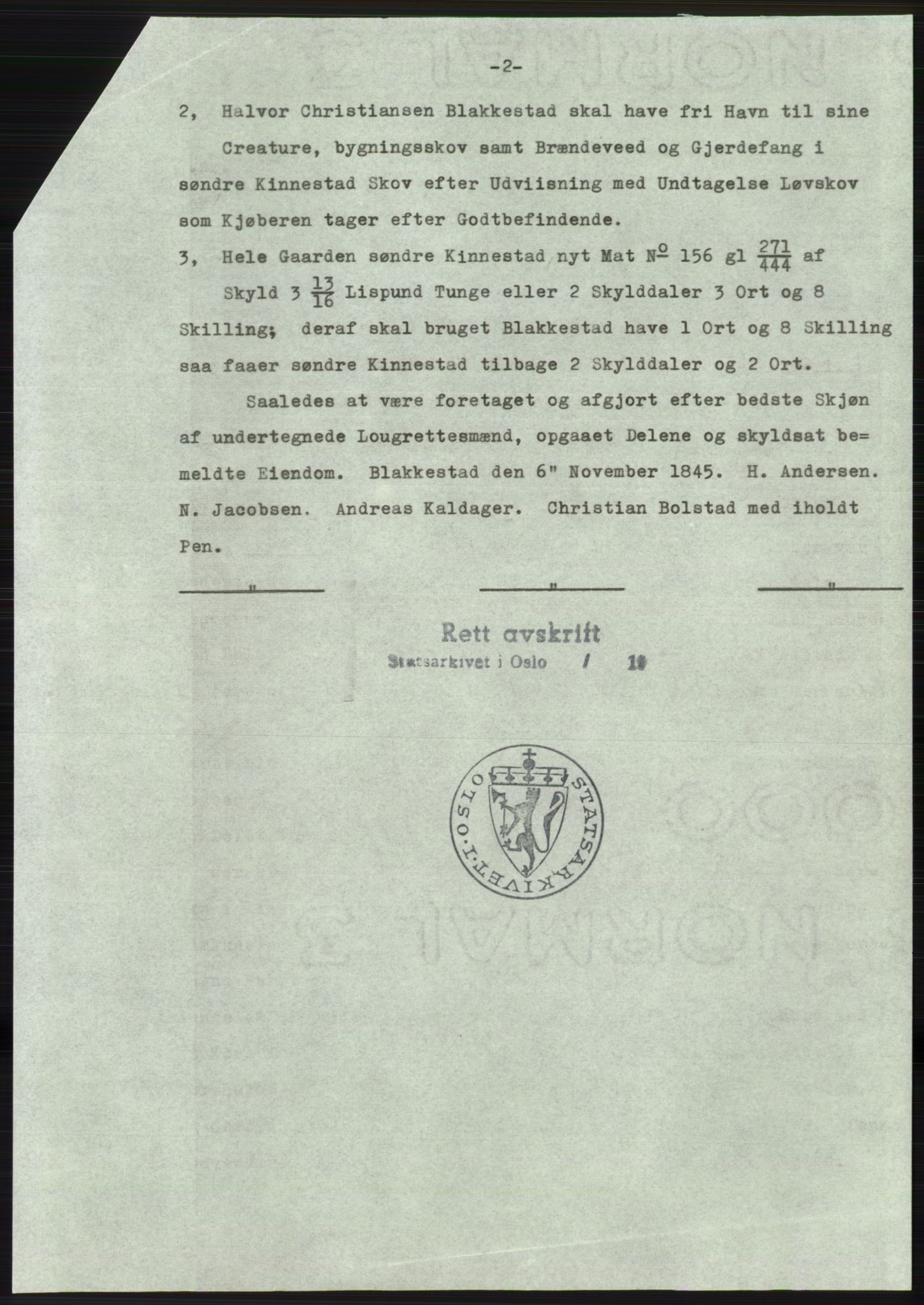 Statsarkivet i Oslo, AV/SAO-A-10621/Z/Zd/L0028: Avskrifter, j.nr 20-2143/1969, 1969, s. 422