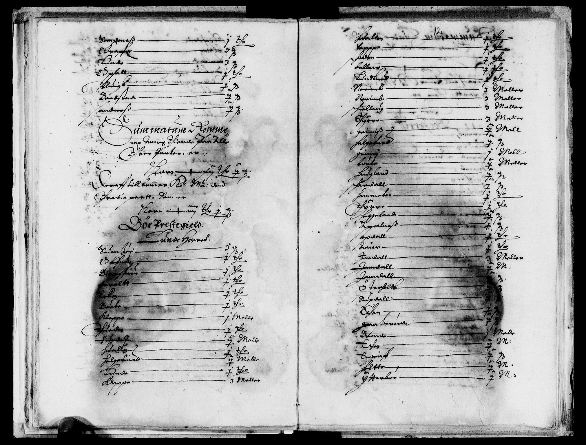 Rentekammeret inntil 1814, Reviderte regnskaper, Lensregnskaper, AV/RA-EA-5023/R/Rb/Rbp/L0016: Bratsberg len, 1632-1634