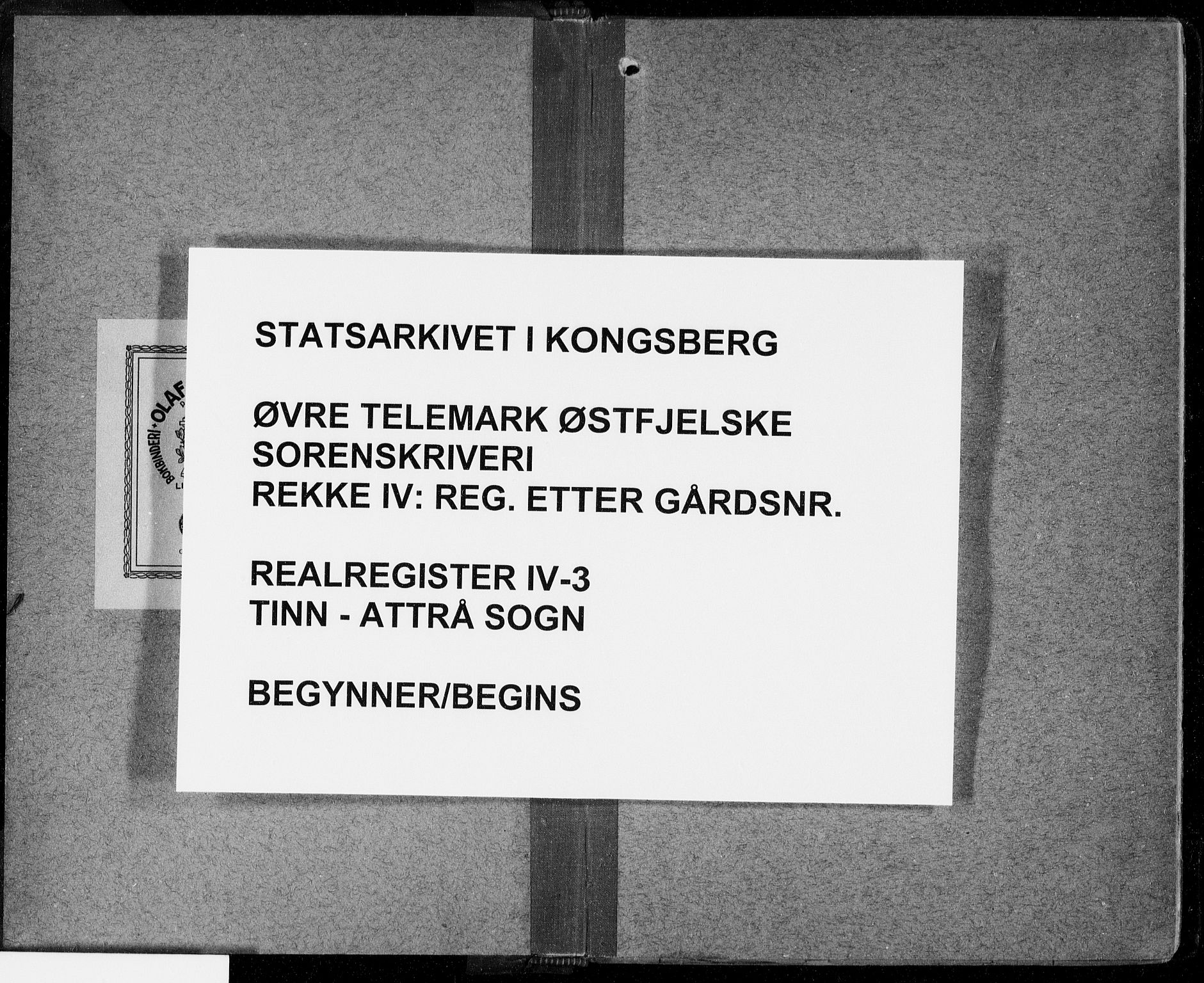Øvre Telemark østfjelske sorenskriveri, SAKO/A-213/G/Gb/Gbd/L0003: Panteregister nr. IV 3