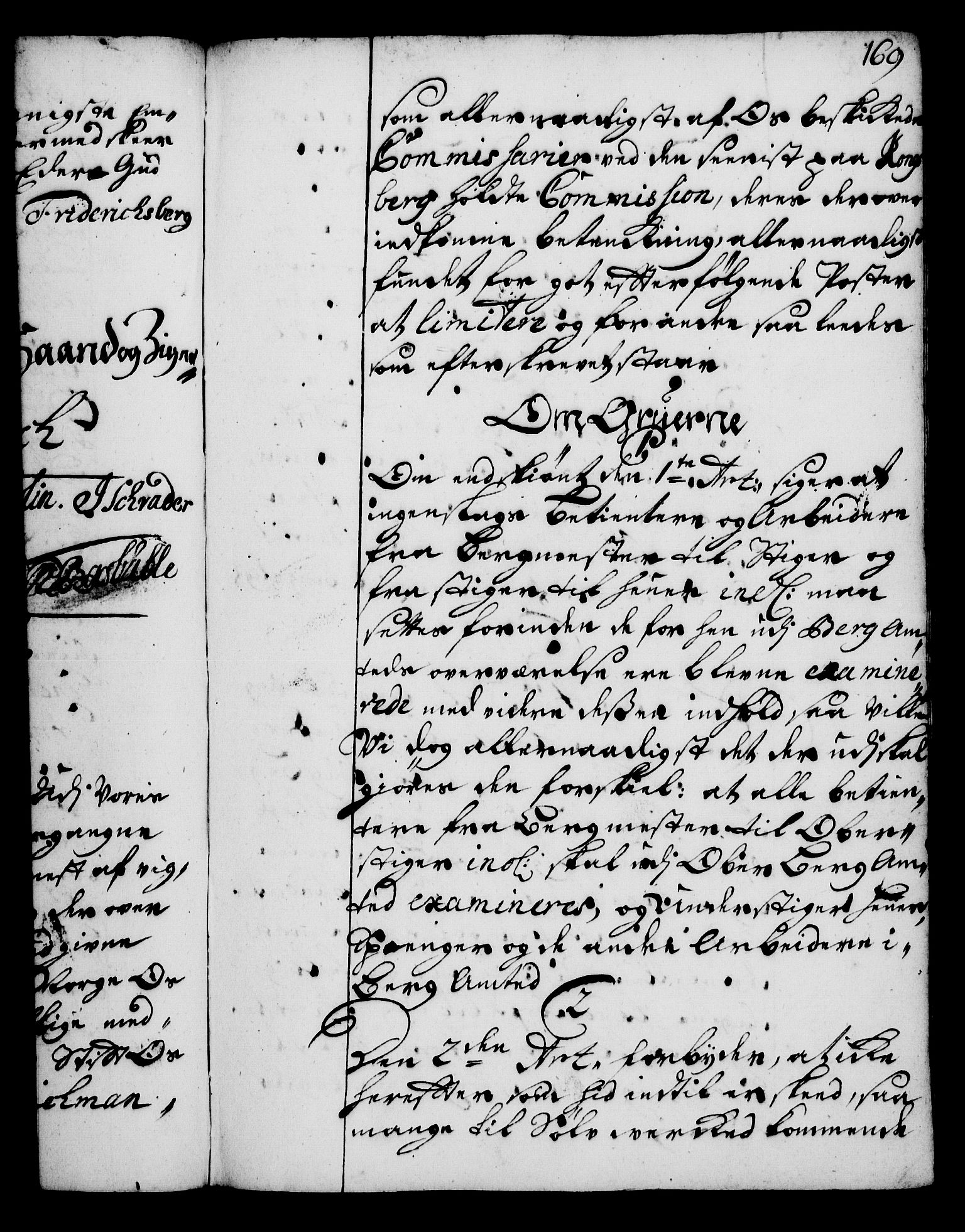 Rentekammeret, Kammerkanselliet, RA/EA-3111/G/Gg/Gga/L0002: Norsk ekspedisjonsprotokoll med register (merket RK 53.2), 1723-1727, s. 169