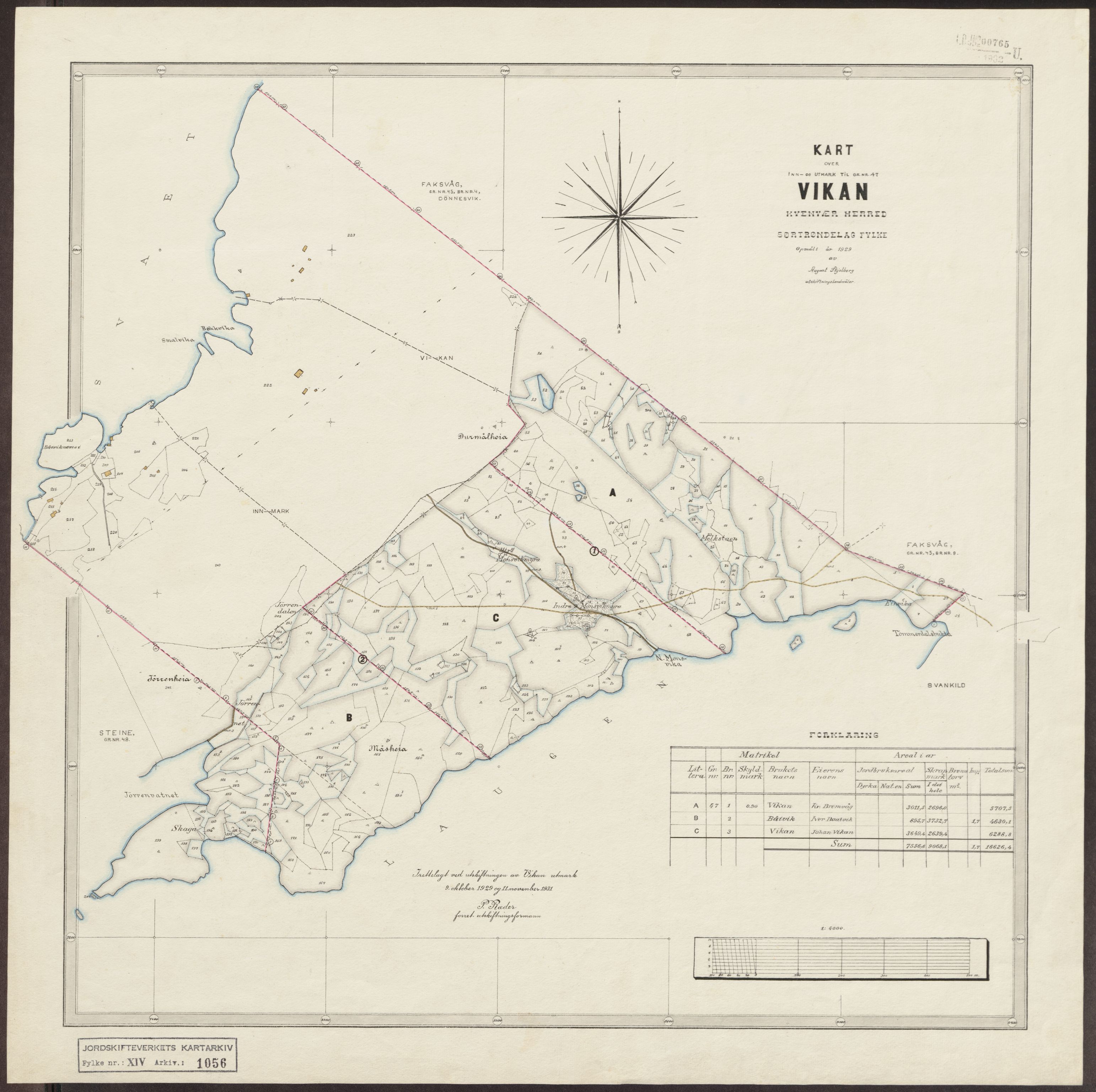 Jordskifteverkets kartarkiv, AV/RA-S-3929/T, 1859-1988, s. 1686