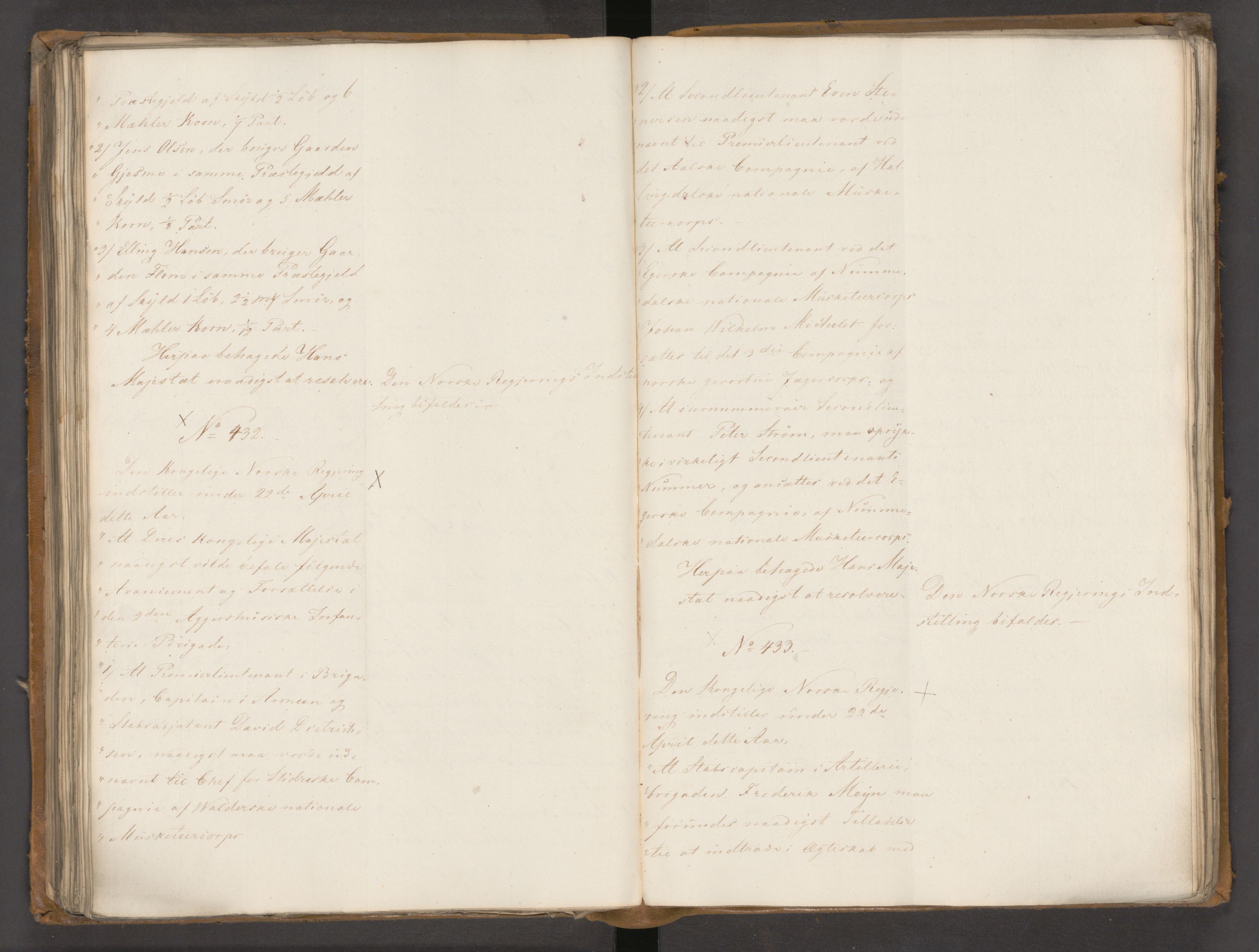 Statsrådssekretariatet, AV/RA-S-1001/A/Ab/L0020: Kgl. res. nr. 1-579, 1. halvår, 1825