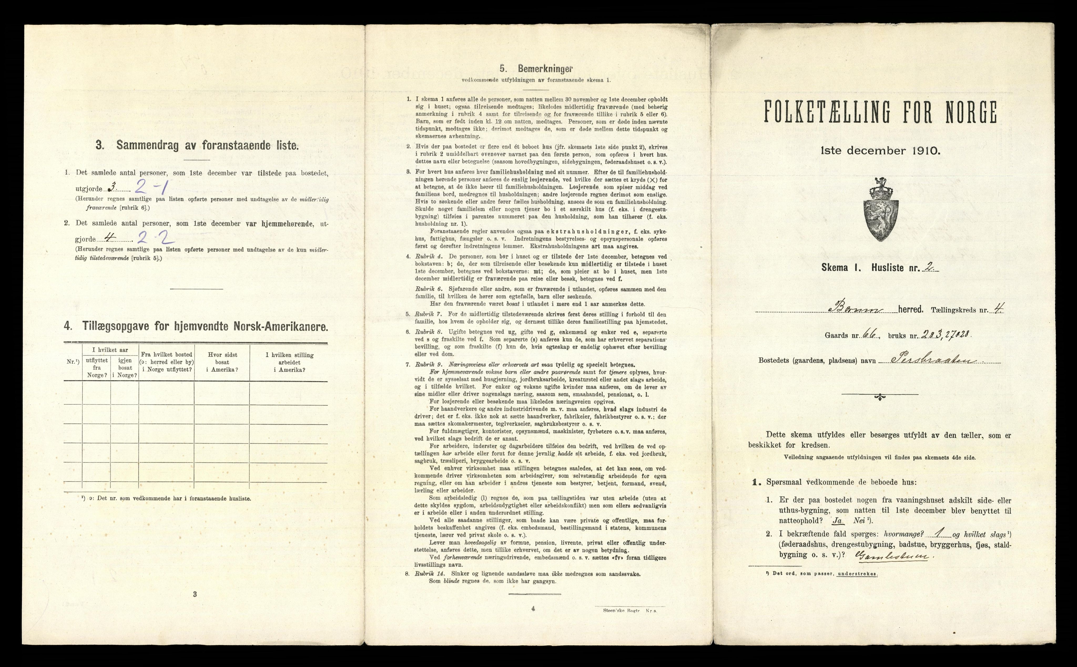 RA, Folketelling 1910 for 0219 Bærum herred, 1910, s. 583