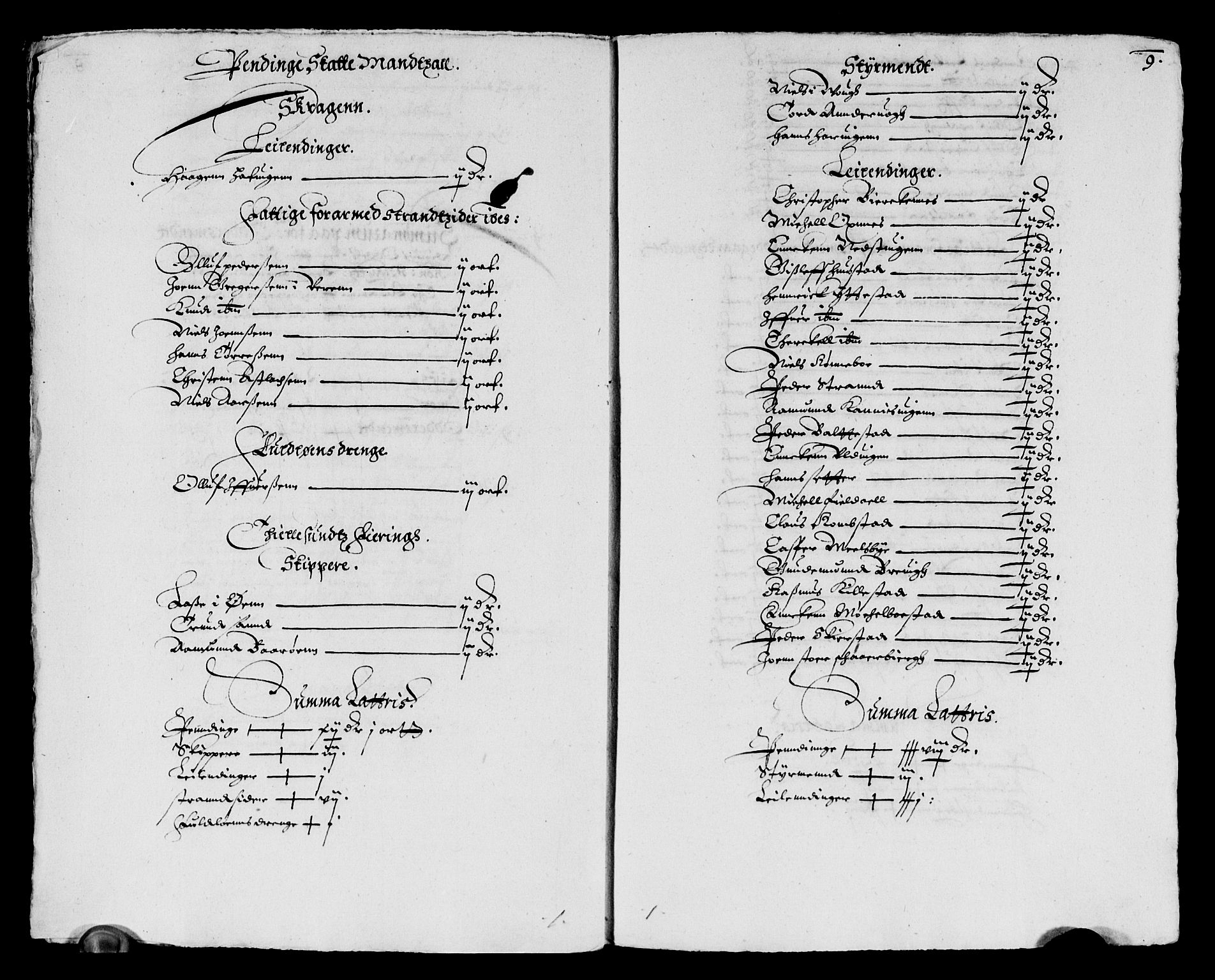 Rentekammeret inntil 1814, Reviderte regnskaper, Lensregnskaper, AV/RA-EA-5023/R/Rb/Rbz/L0017: Nordlandenes len, 1625-1627