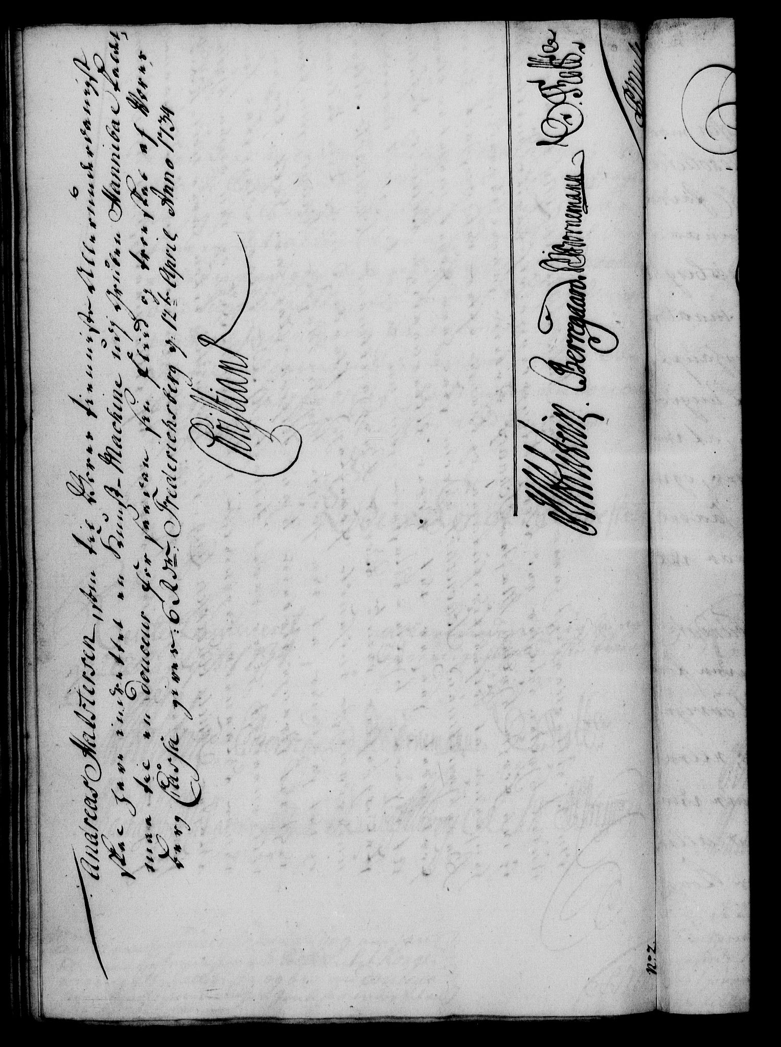 Rentekammeret, Kammerkanselliet, RA/EA-3111/G/Gf/Gfa/L0017: Norsk relasjons- og resolusjonsprotokoll (merket RK 52.17), 1734, s. 218