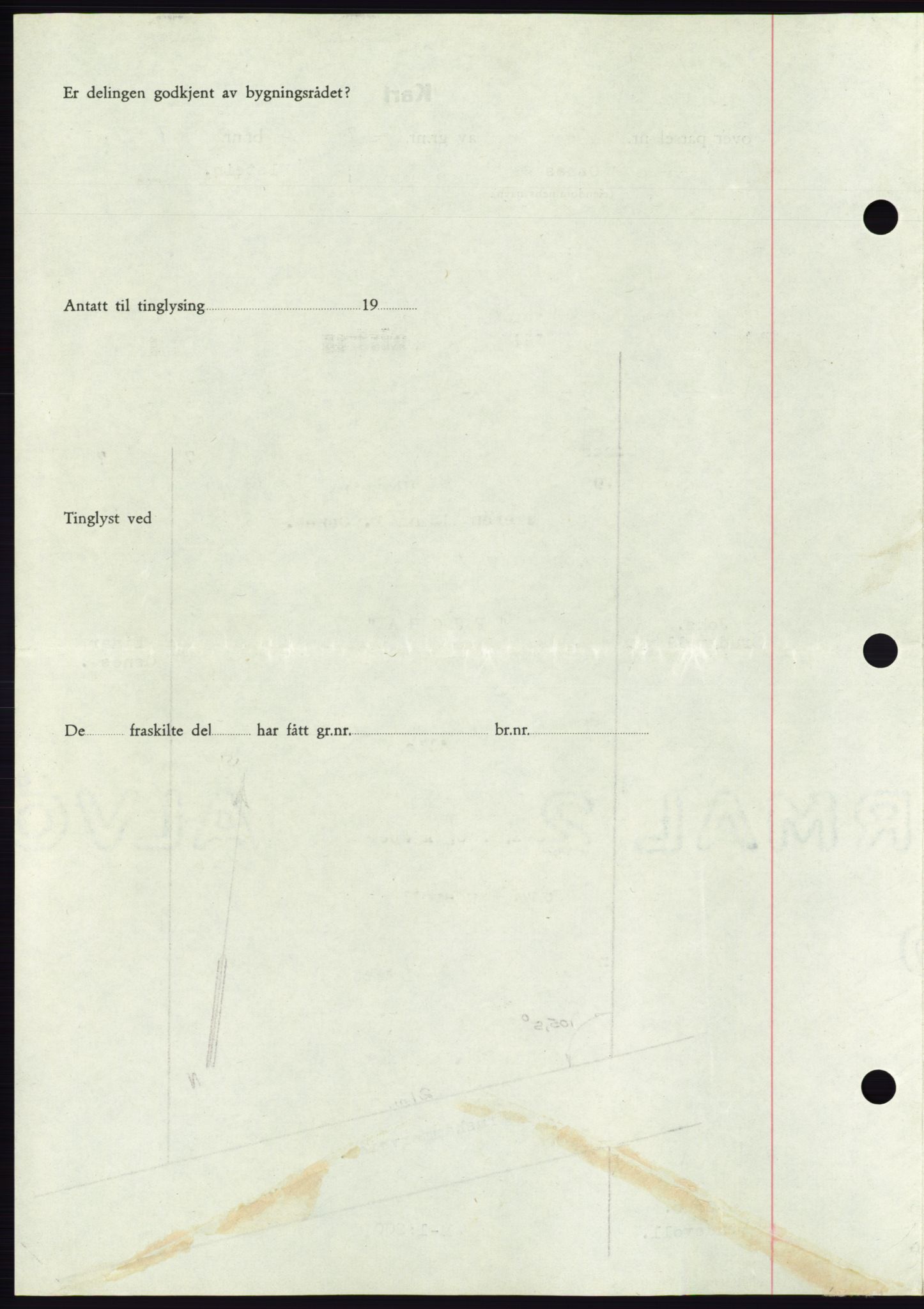 Søre Sunnmøre sorenskriveri, AV/SAT-A-4122/1/2/2C/L0077: Pantebok nr. 3A, 1945-1946, Dagboknr: 325/1945