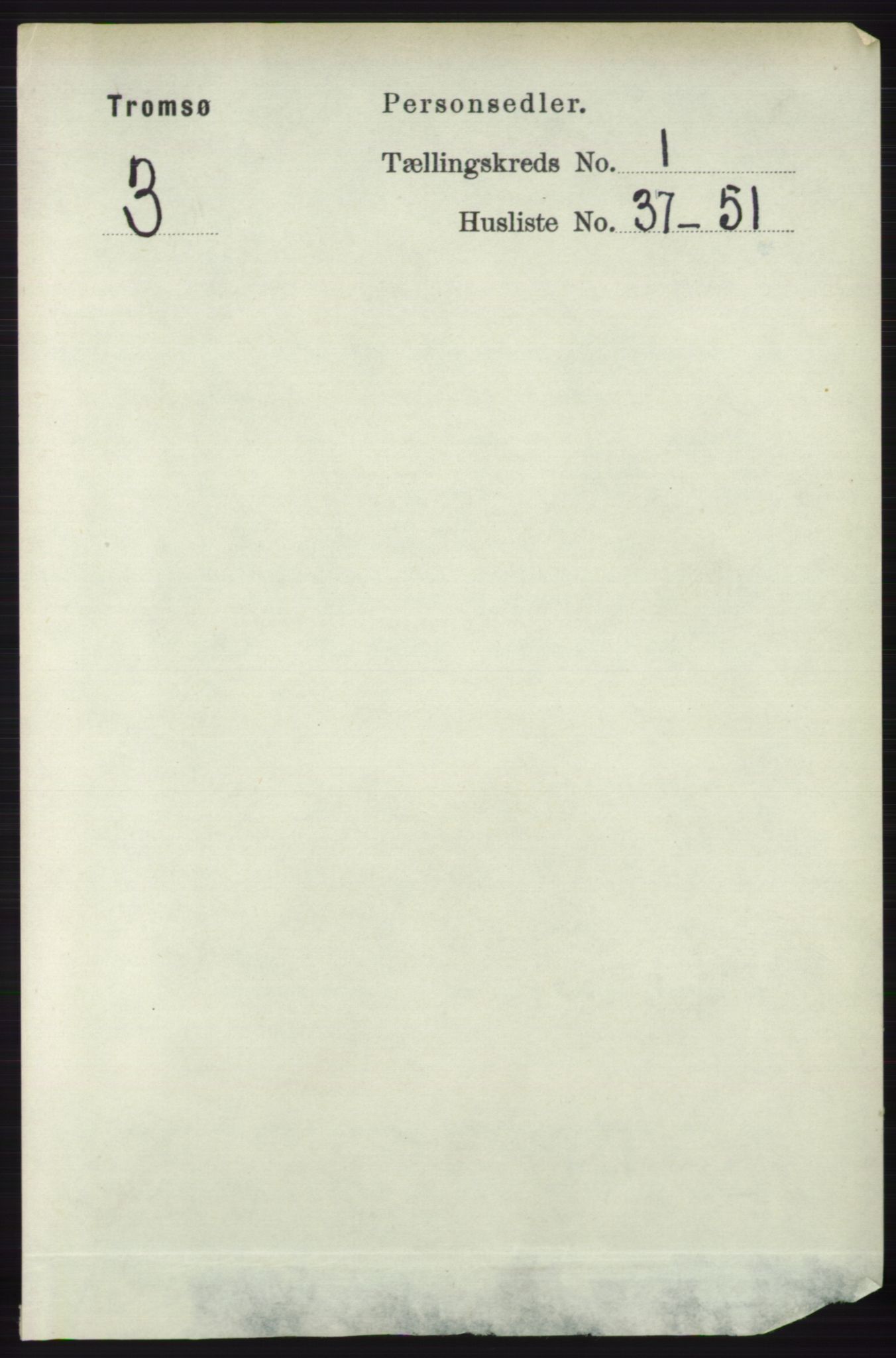 RA, Folketelling 1891 for 1902 Tromsø kjøpstad, 1891, s. 624