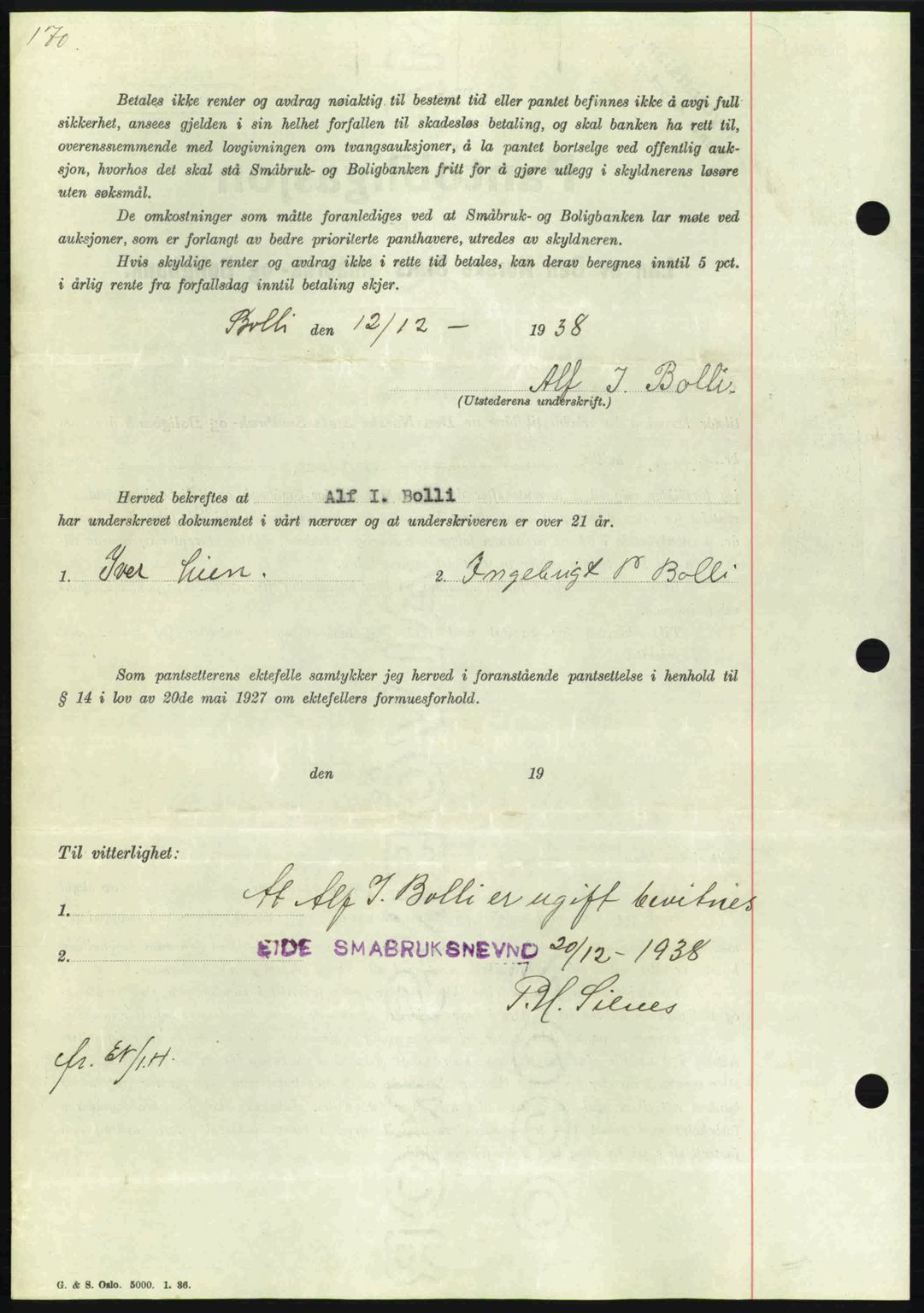 Nordmøre sorenskriveri, AV/SAT-A-4132/1/2/2Ca: Pantebok nr. B85, 1939-1939, Dagboknr: 1016/1939