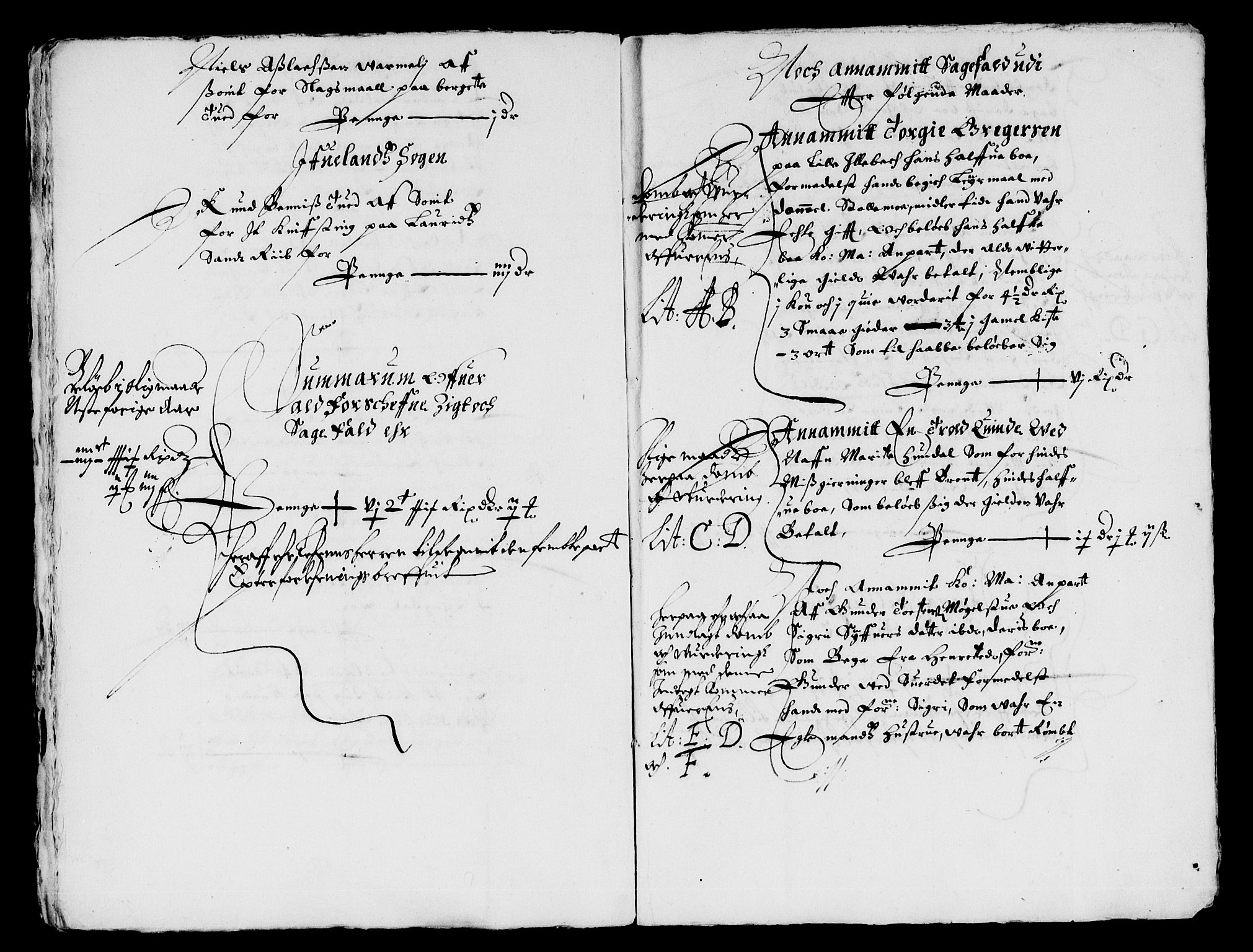 Rentekammeret inntil 1814, Reviderte regnskaper, Lensregnskaper, AV/RA-EA-5023/R/Rb/Rbq/L0038: Nedenes len. Mandals len. Råbyggelag., 1648-1650