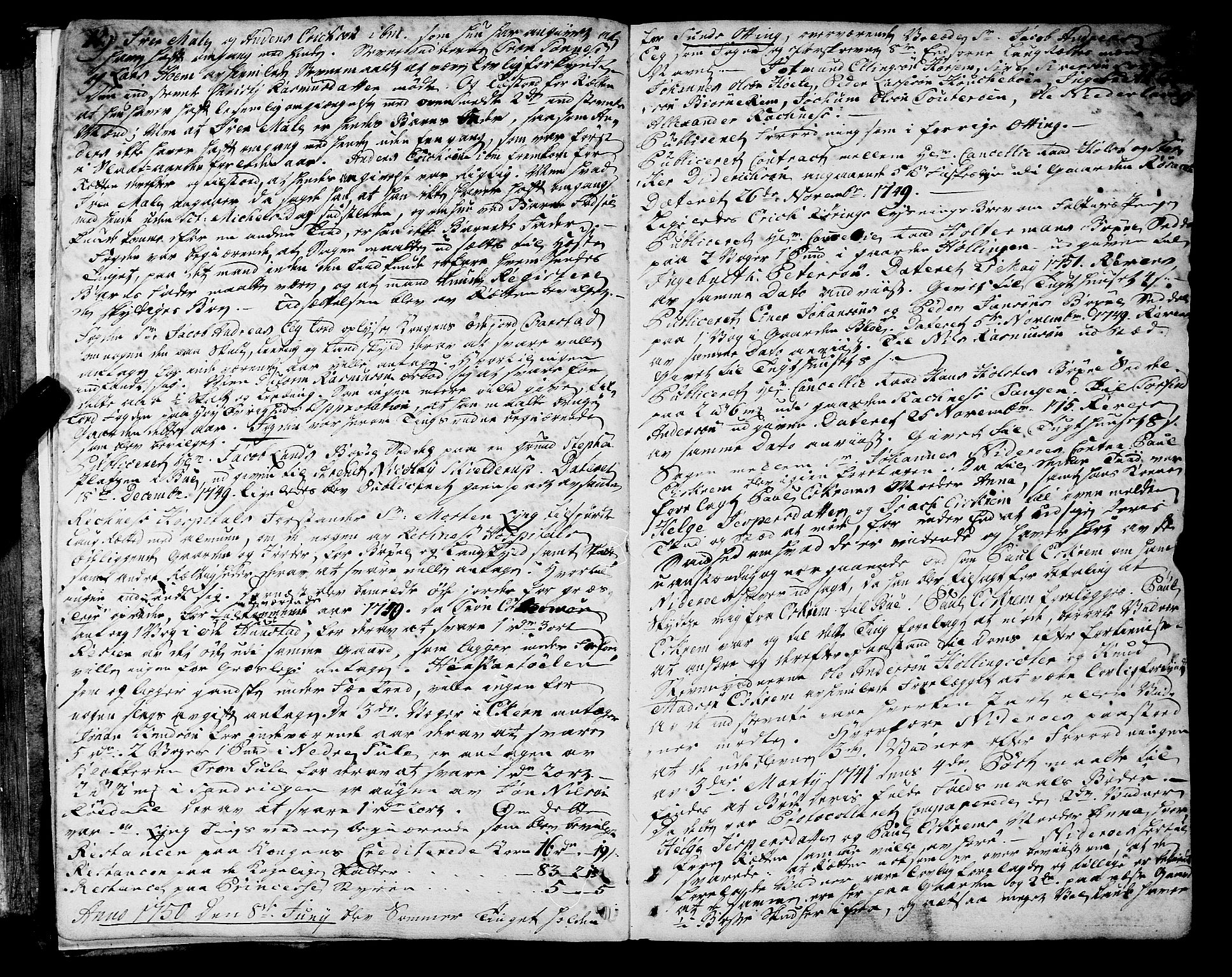 Romsdal sorenskriveri, SAT/A-4149/1/1/1A/L0013: Tingbok, 1749-1757, s. 12-13