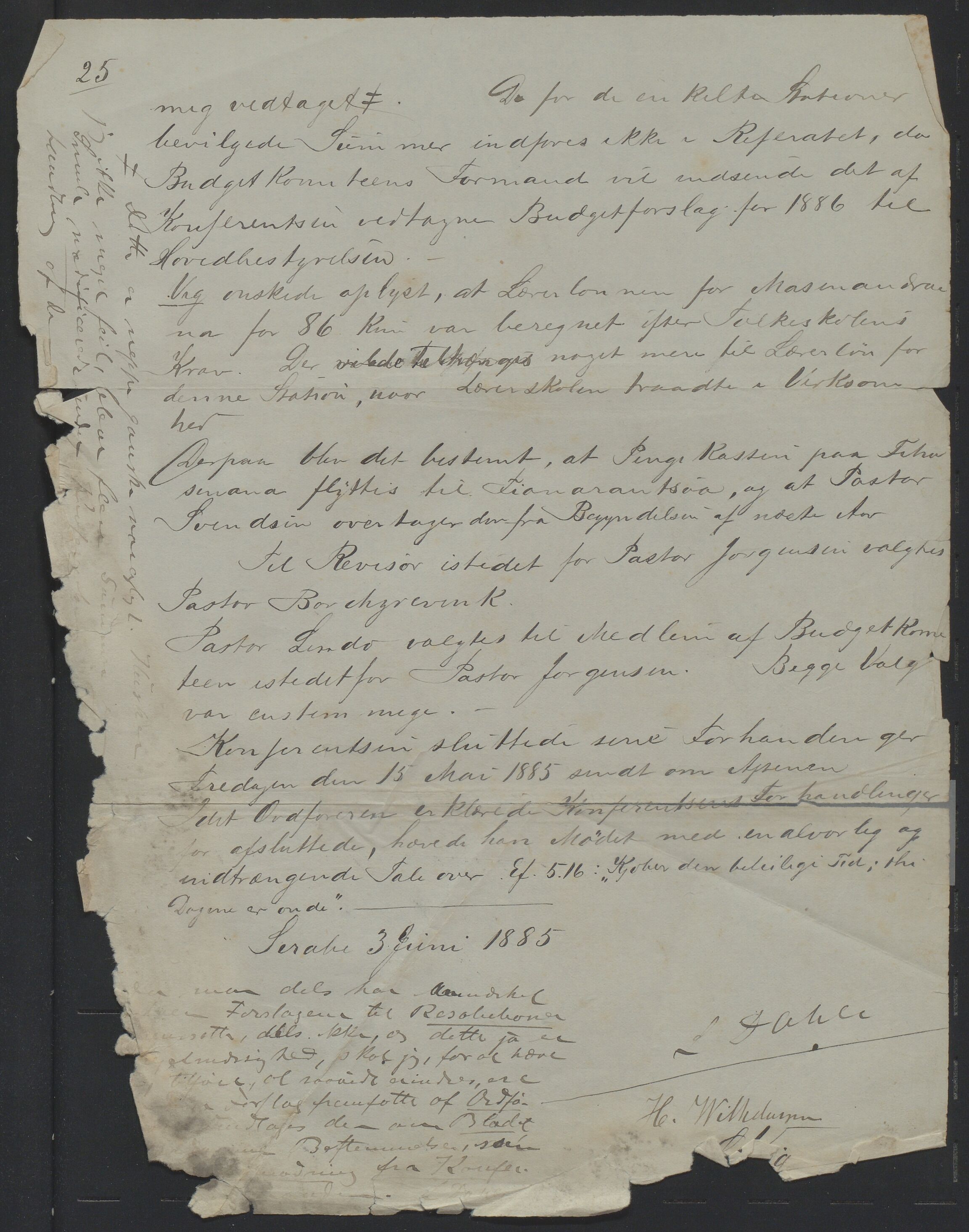 Det Norske Misjonsselskap - hovedadministrasjonen, VID/MA-A-1045/D/Da/Daa/L0036/0009: Konferansereferat og årsberetninger / Konferansereferat fra Madagaskar Innland., 1885