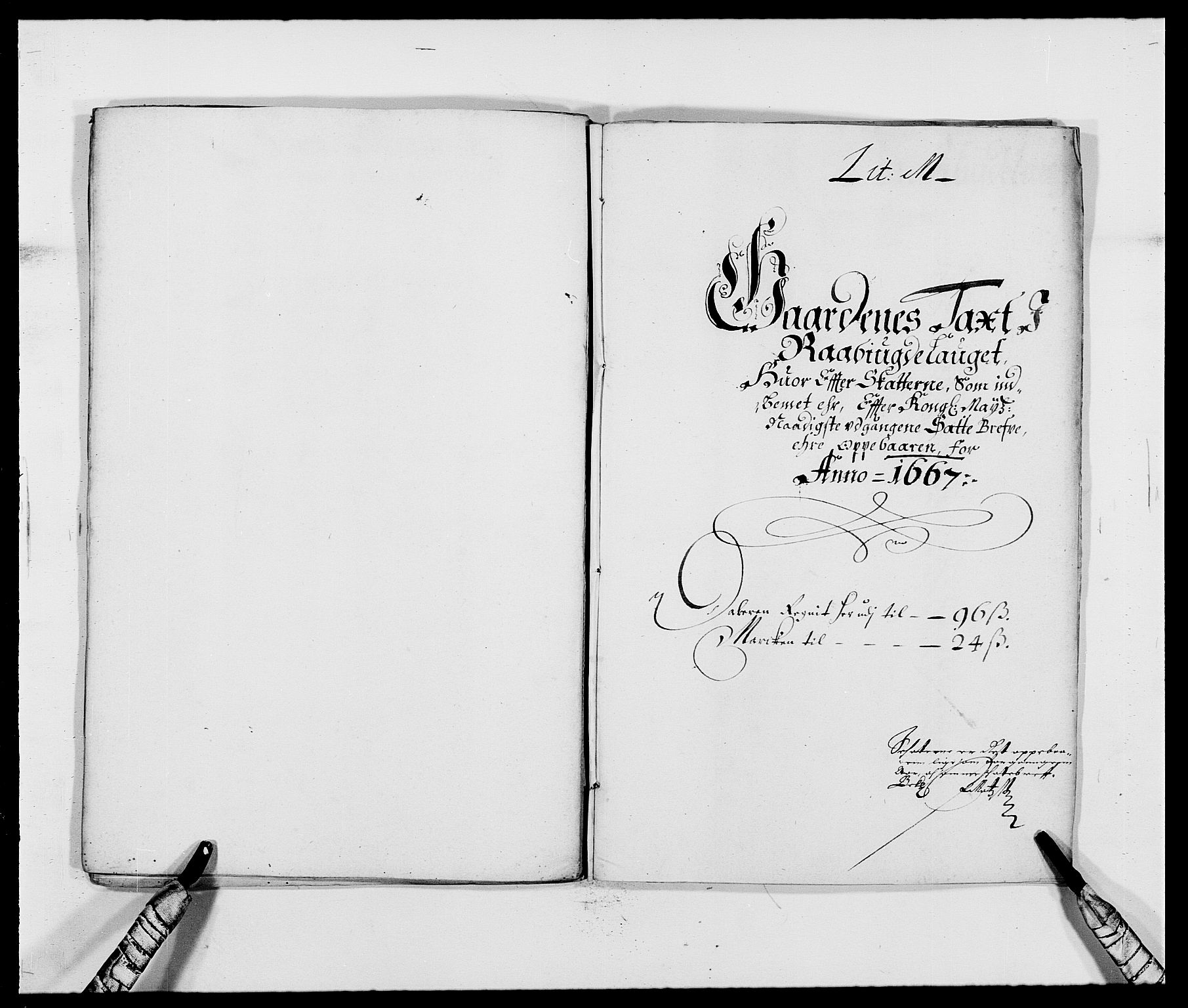 Rentekammeret inntil 1814, Reviderte regnskaper, Fogderegnskap, AV/RA-EA-4092/R40/L2431: Fogderegnskap Råbyggelag, 1664-1668, s. 281