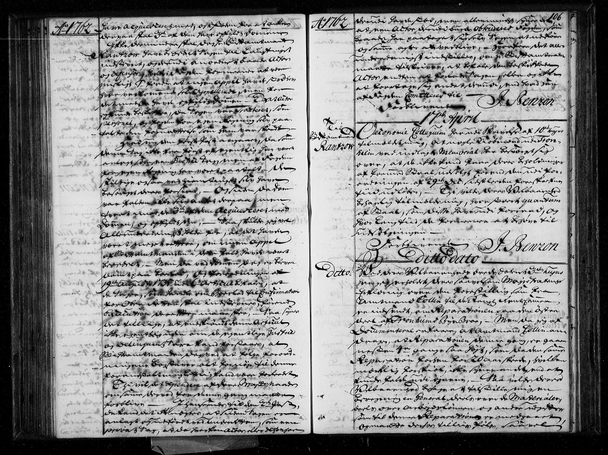 Stattholderembetet 1572-1771, AV/RA-EA-2870/Bf/L0003: Stattholderprotokoll (allmenn kopibok), 1759-1763, s. 105b-106a