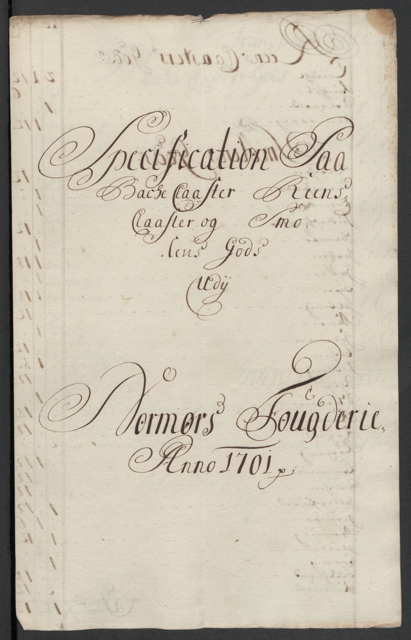 Rentekammeret inntil 1814, Reviderte regnskaper, Fogderegnskap, RA/EA-4092/R56/L3739: Fogderegnskap Nordmøre, 1700-1702, s. 315