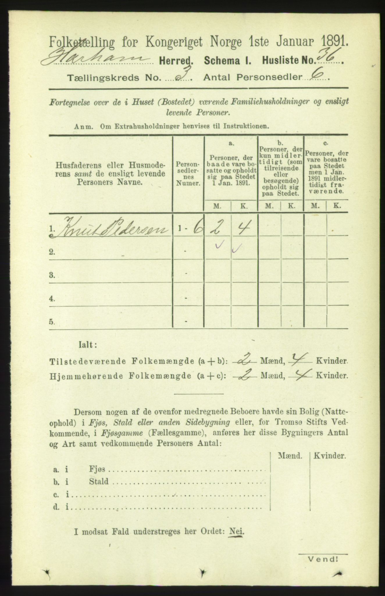 RA, Folketelling 1891 for 1534 Haram herred, 1891, s. 1173