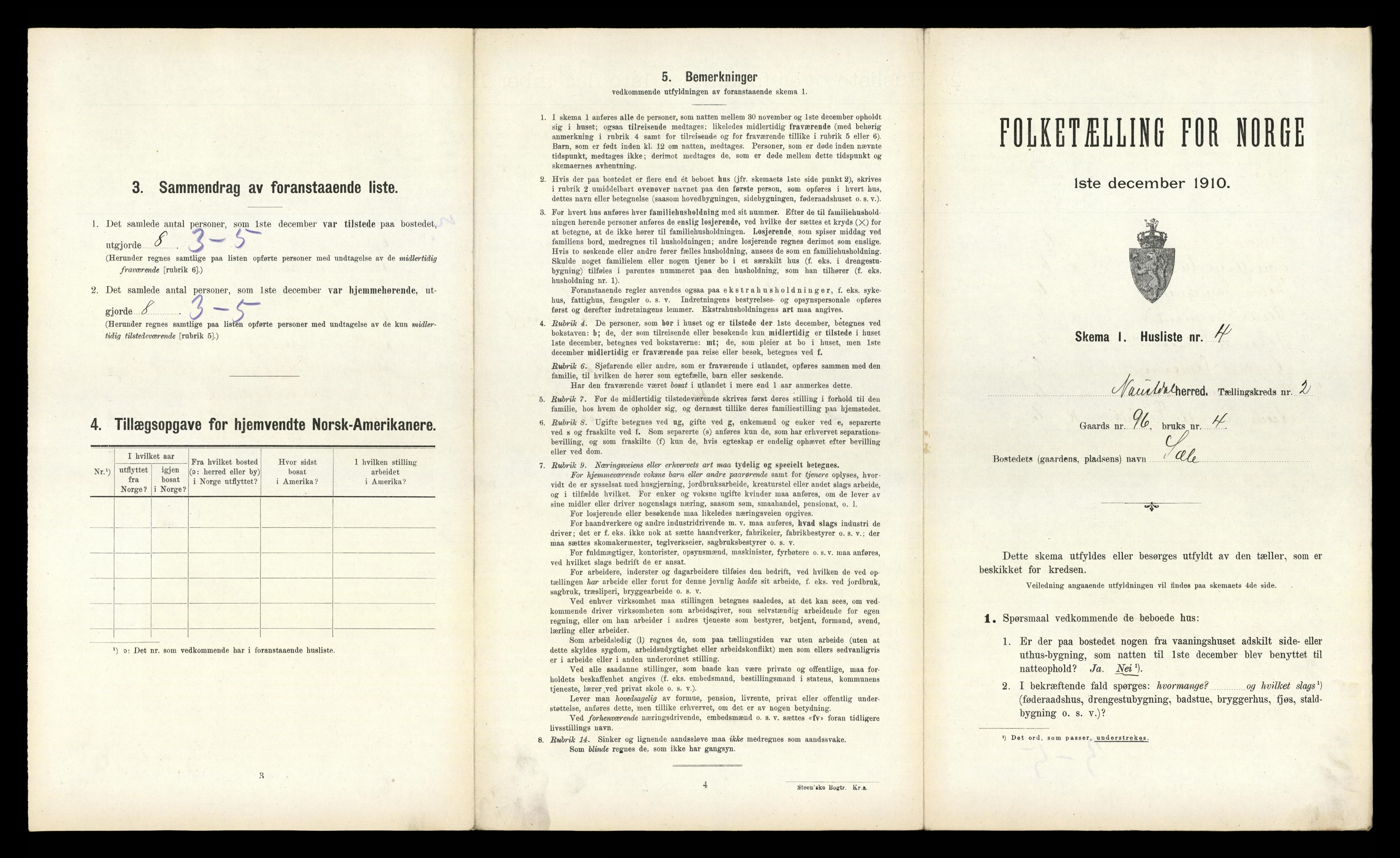 RA, Folketelling 1910 for 1433 Naustdal herred, 1910, s. 289