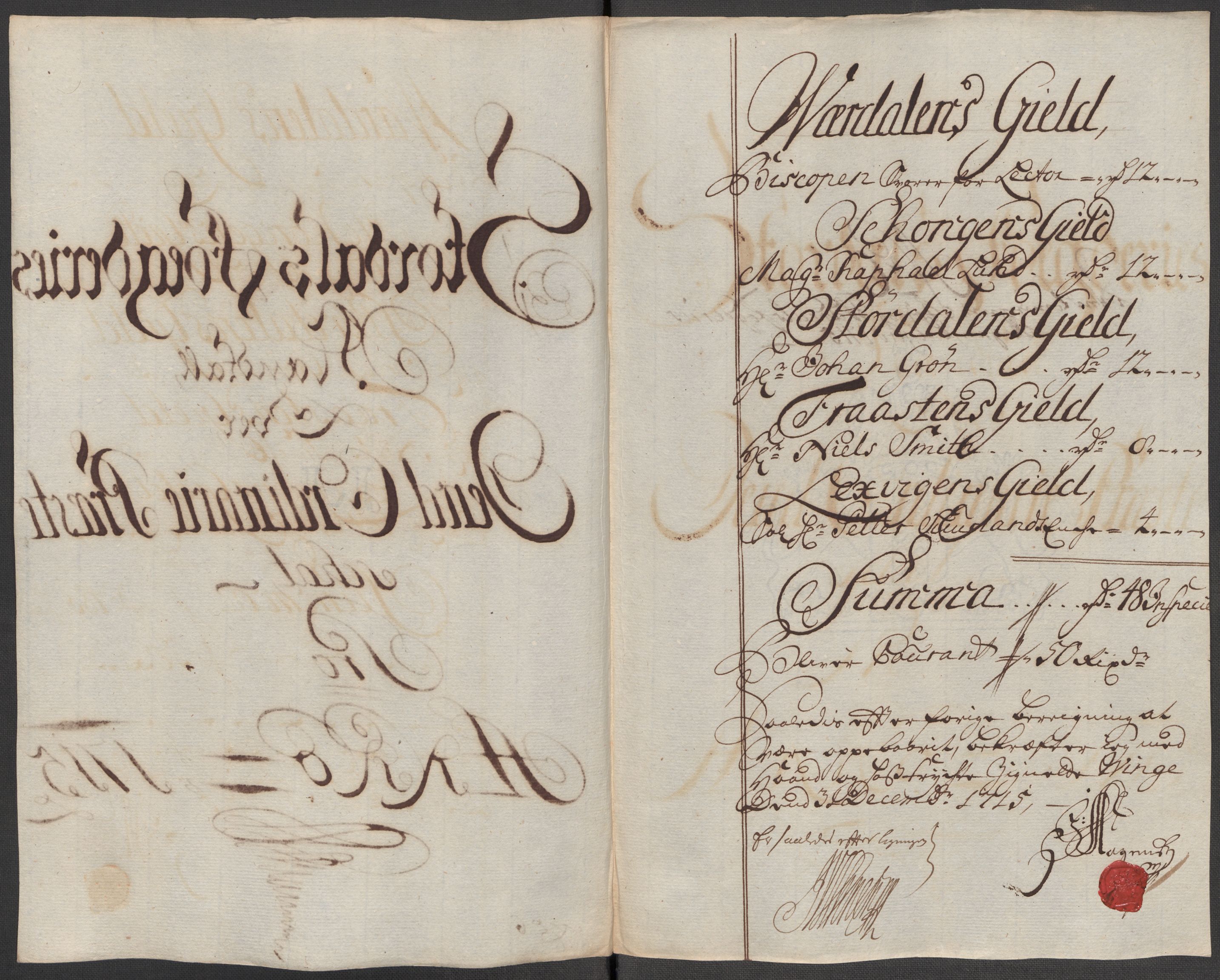 Rentekammeret inntil 1814, Reviderte regnskaper, Fogderegnskap, AV/RA-EA-4092/R62/L4205: Fogderegnskap Stjørdal og Verdal, 1715, s. 116