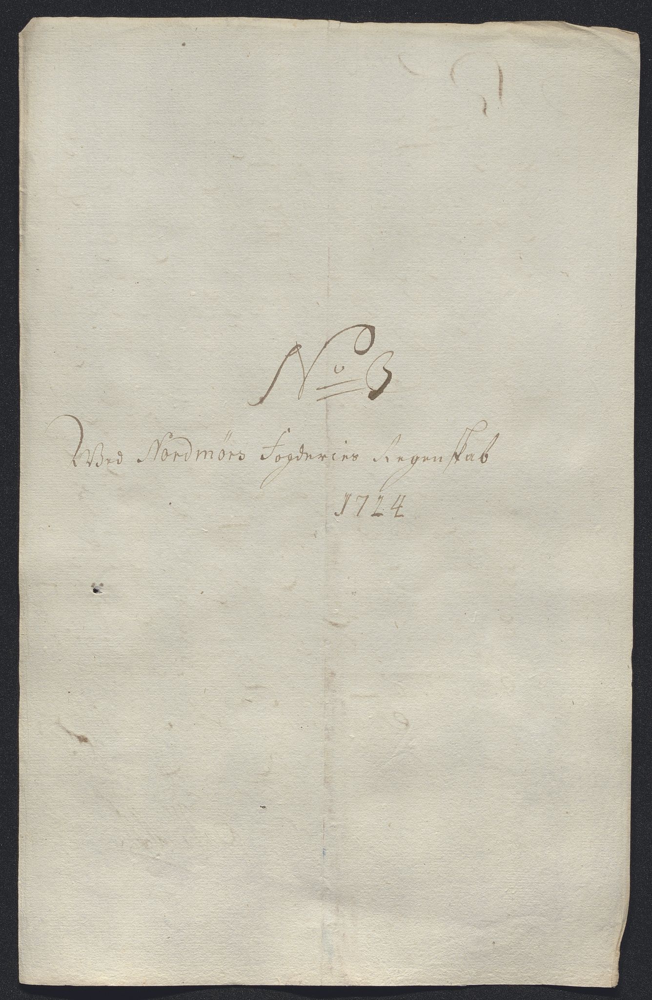 Rentekammeret inntil 1814, Reviderte regnskaper, Fogderegnskap, RA/EA-4092/R56/L3757: Fogderegnskap Nordmøre, 1724, s. 101