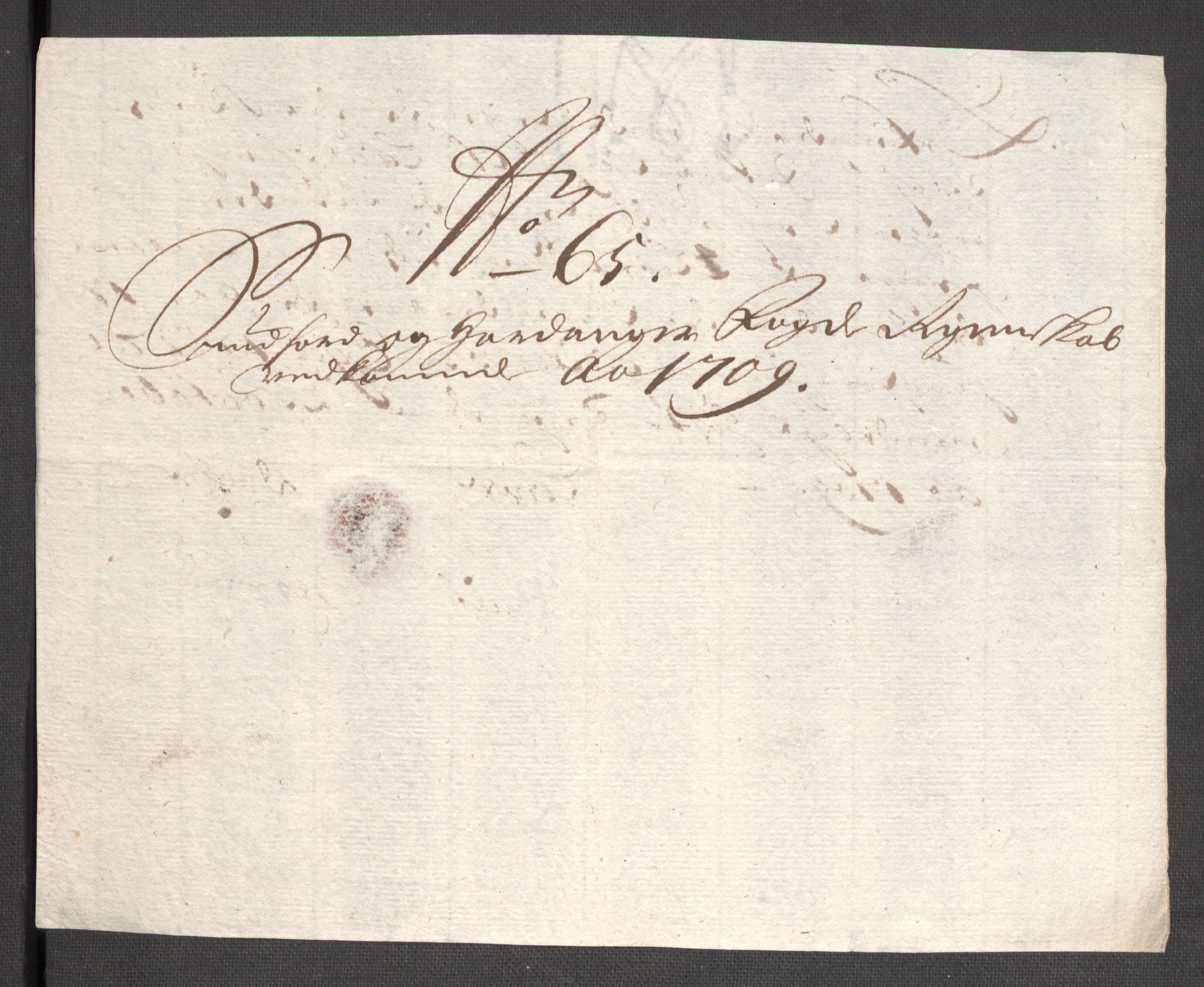 Rentekammeret inntil 1814, Reviderte regnskaper, Fogderegnskap, AV/RA-EA-4092/R48/L2986: Fogderegnskap Sunnhordland og Hardanger, 1709-1710, s. 289