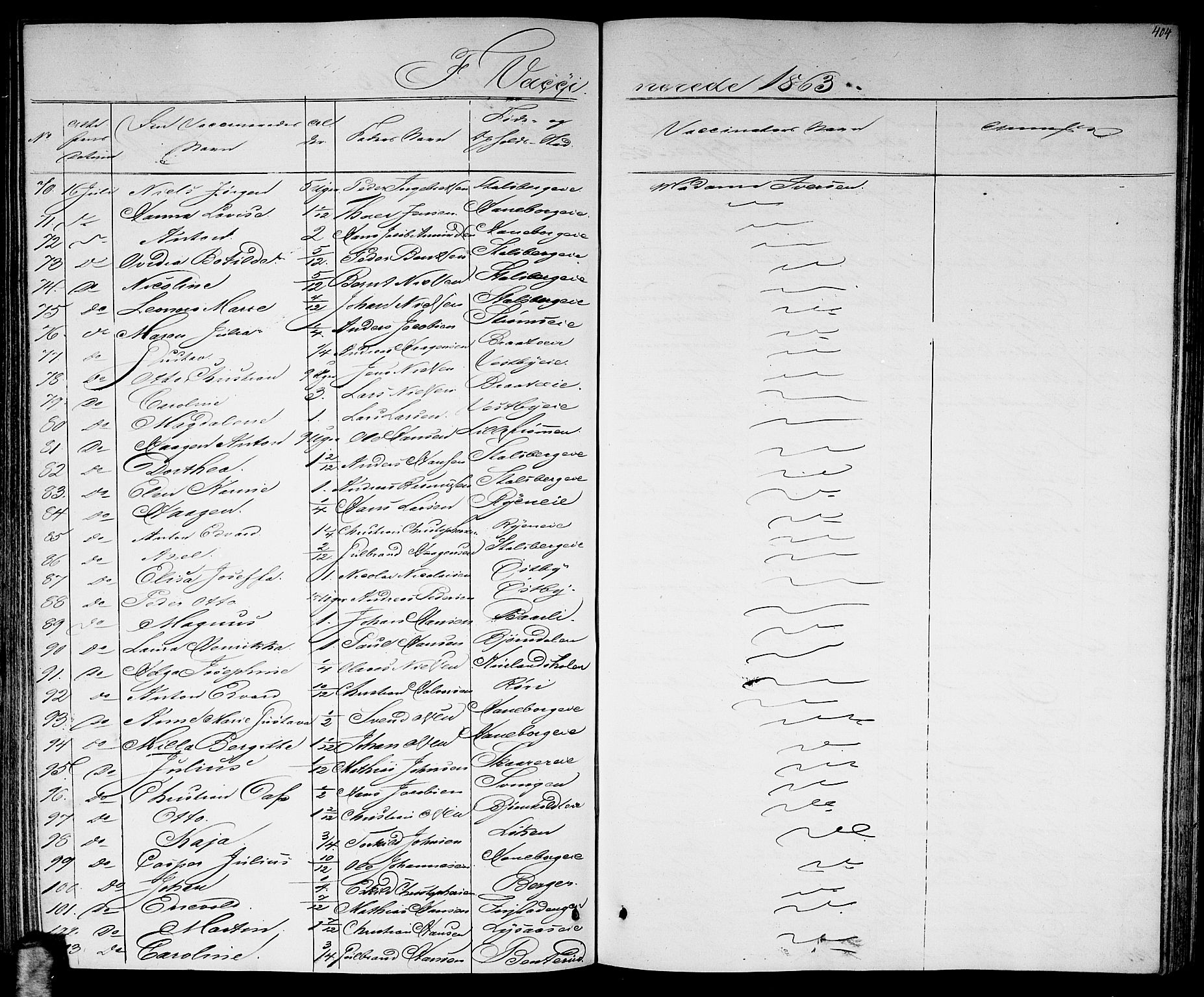 Skedsmo prestekontor Kirkebøker, AV/SAO-A-10033a/G/Ga/L0002: Klokkerbok nr. I 2, 1855-1872, s. 404