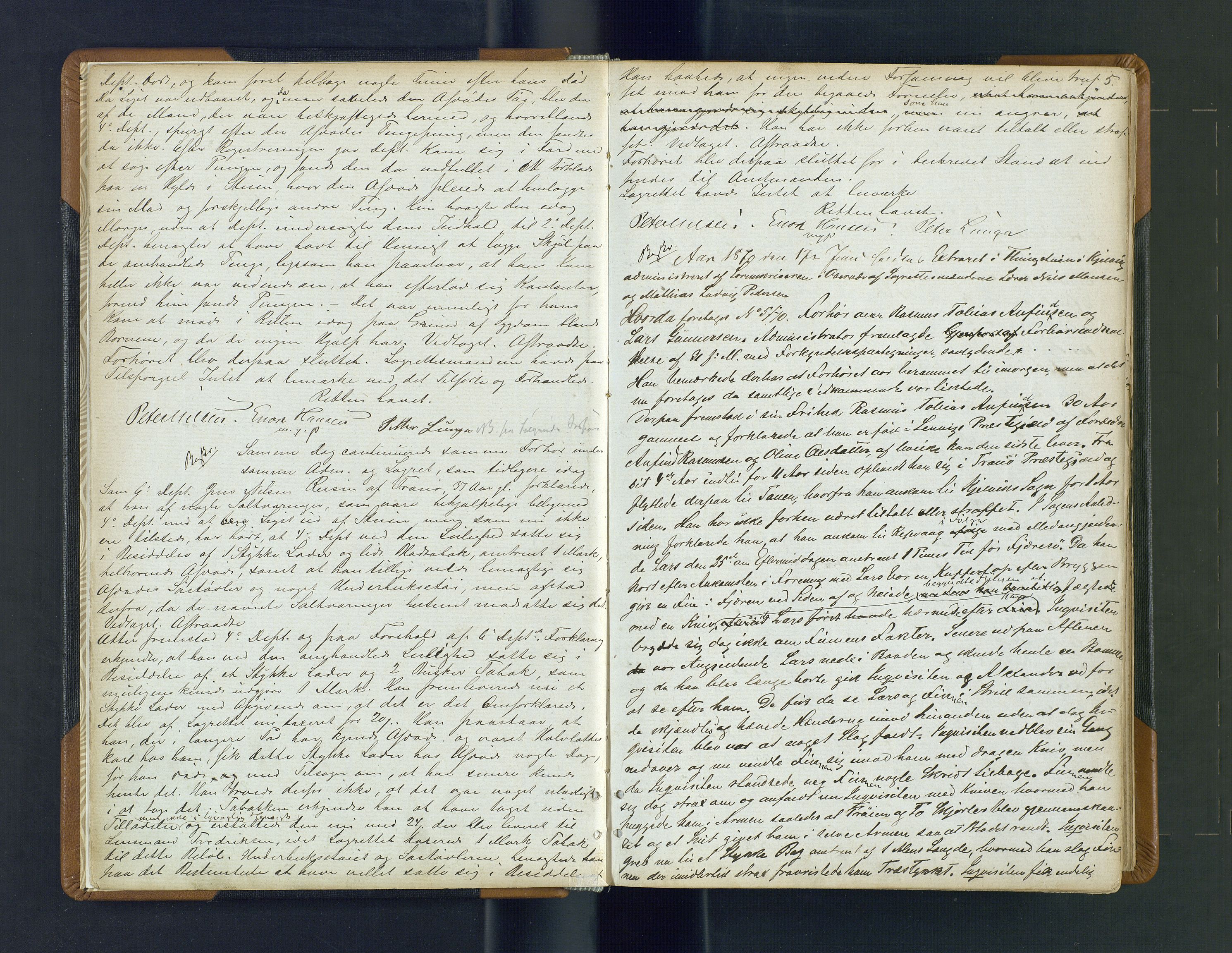 Hammerfest fogderi/sorenskriveri, AV/SATØ-S-0056/1/J/Ja/Jab/L0189: Ekstrarettsprotokoller, 1870-1881, s. 5