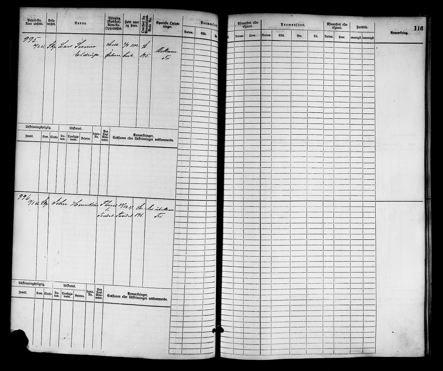 Tvedestrand mønstringskrets, AV/SAK-2031-0011/F/Fb/L0002: Hovedrulle nr 767-1528, R-3, 1868-1900, s. 117