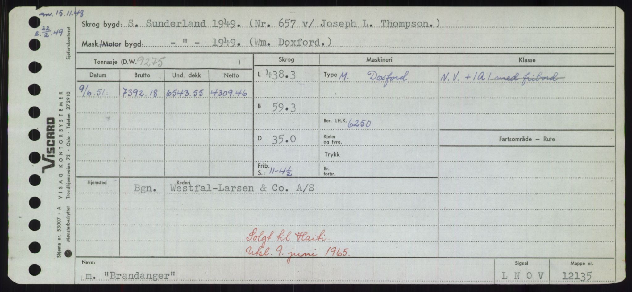 Sjøfartsdirektoratet med forløpere, Skipsmålingen, AV/RA-S-1627/H/Hd/L0005: Fartøy, Br-Byg, s. 83