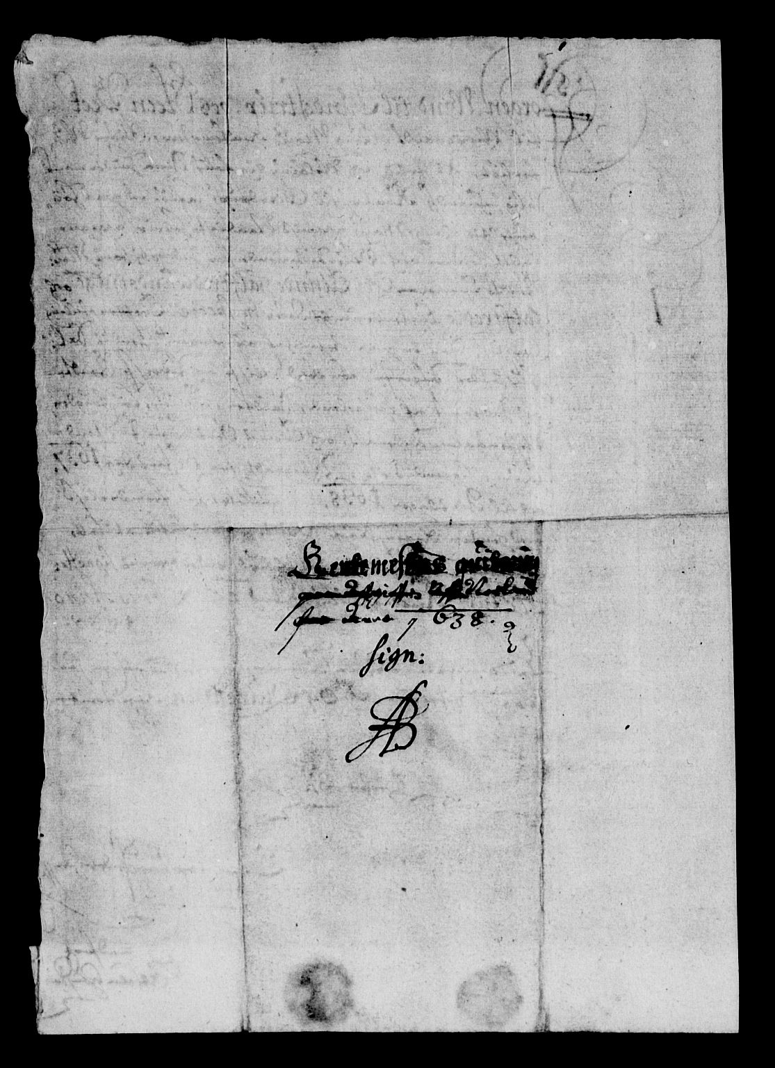 Rentekammeret inntil 1814, Reviderte regnskaper, Lensregnskaper, AV/RA-EA-5023/R/Rb/Rbz/L0027: Nordlandenes len, 1635-1639