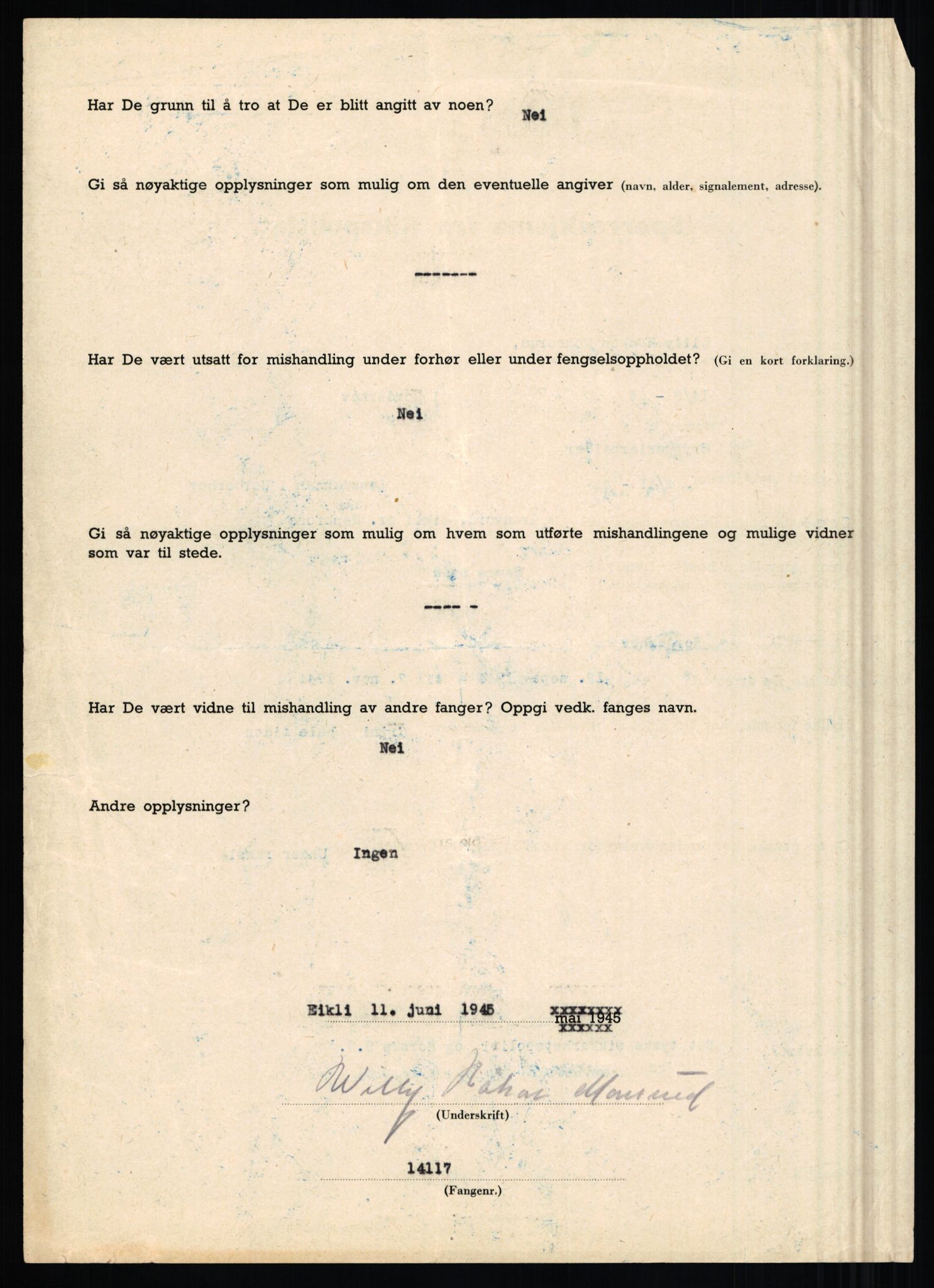 Rikspolitisjefen, AV/RA-S-1560/L/L0012: Mogensen, Øivind - Noraas, Lars, 1940-1945, s. 80