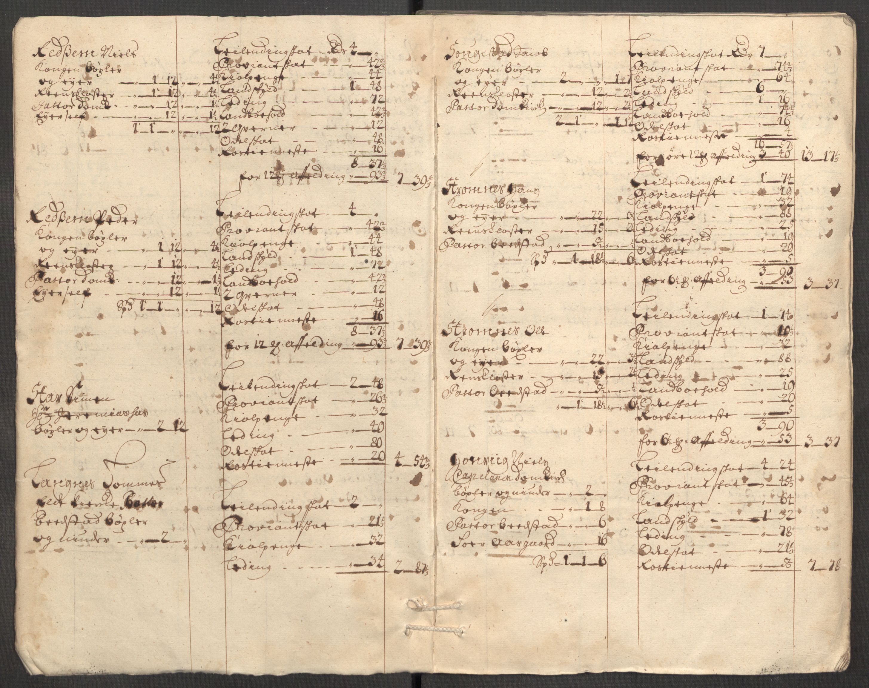 Rentekammeret inntil 1814, Reviderte regnskaper, Fogderegnskap, AV/RA-EA-4092/R63/L4314: Fogderegnskap Inderøy, 1705, s. 26