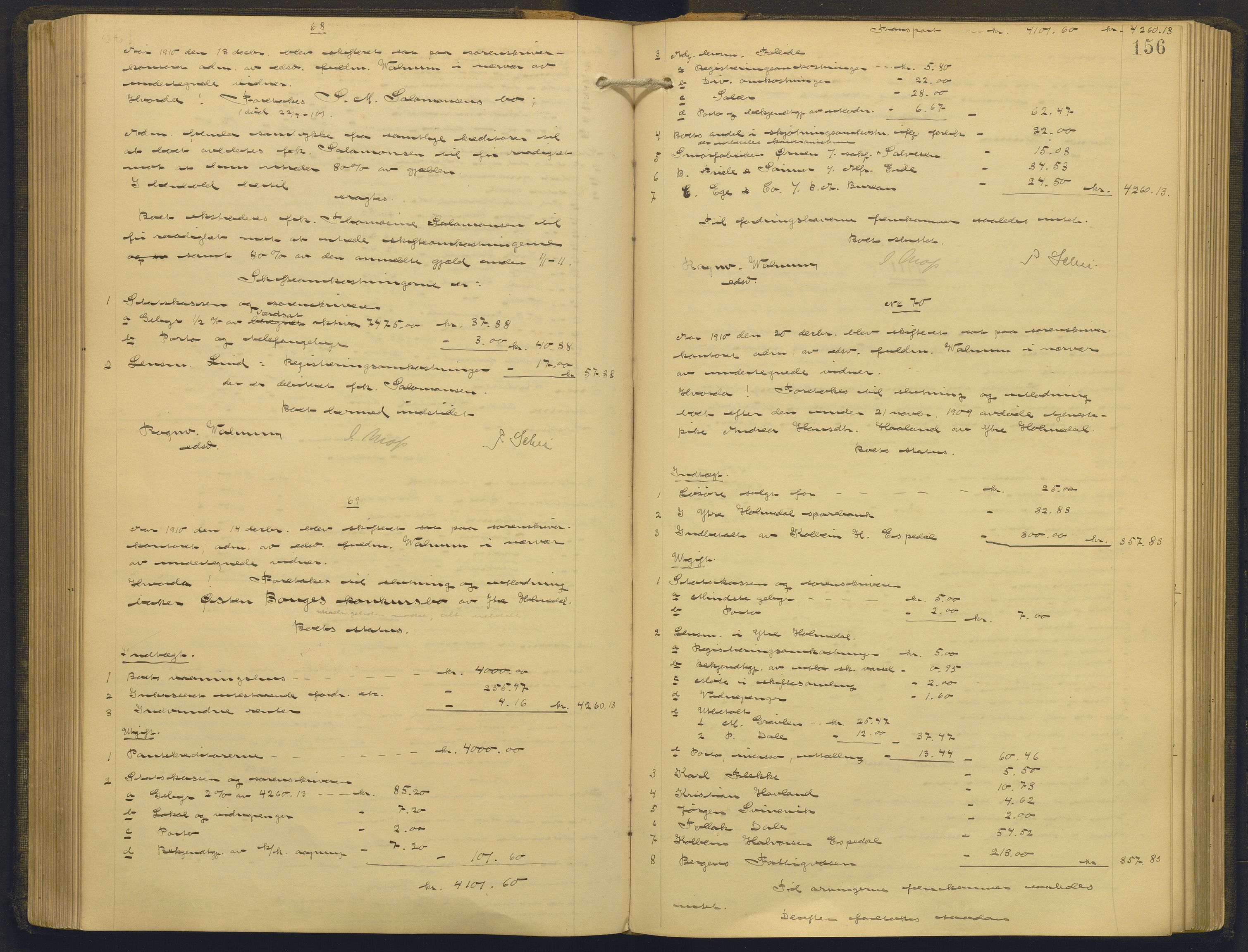 Sunnfjord tingrett, AV/SAB-A-3201/1/H/Hd/L0010: Skifteutlodningsprotokoll, 1907-1914, s. 155b-156a