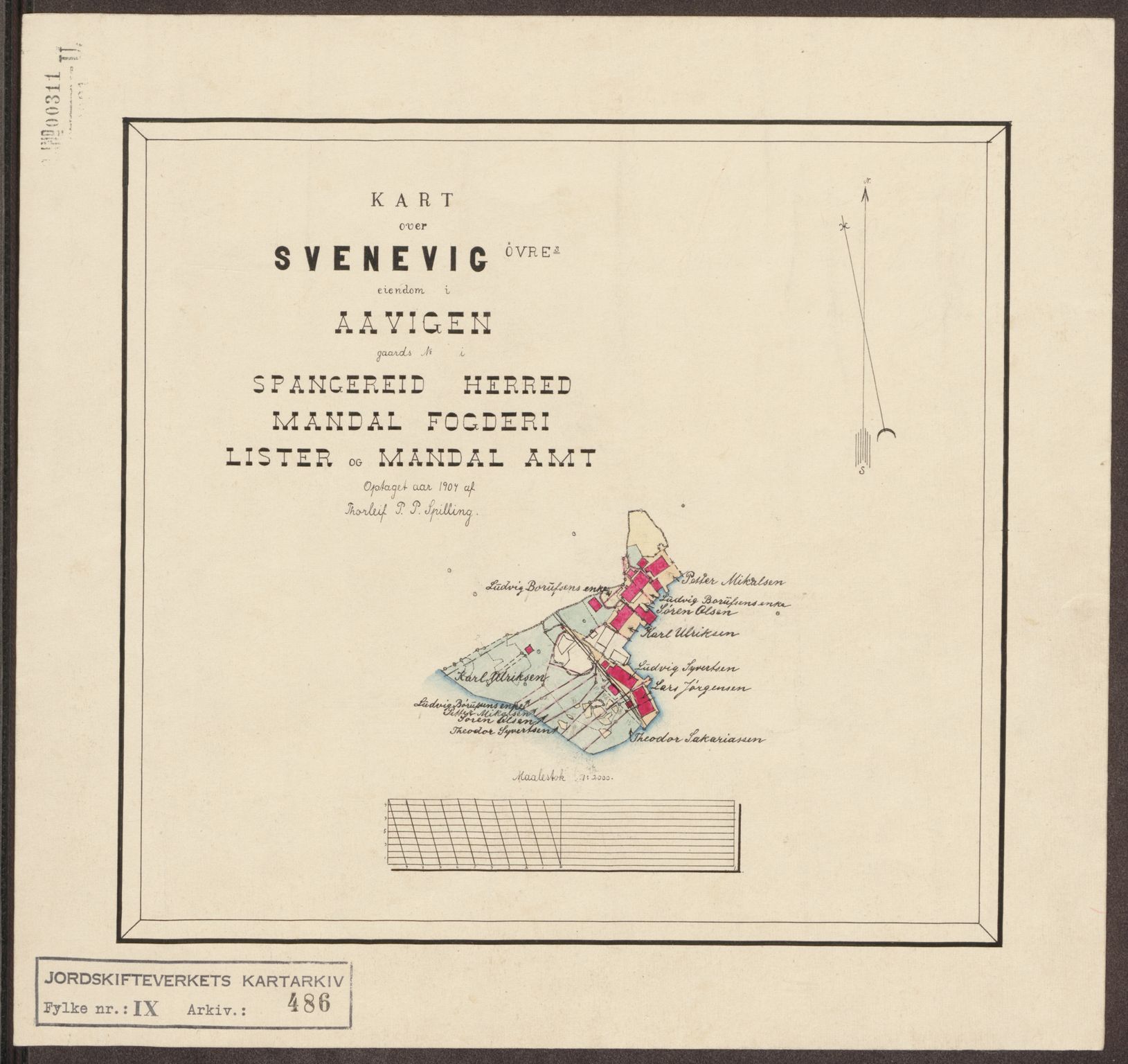 Jordskifteverkets kartarkiv, RA/S-3929/T, 1859-1988, s. 546
