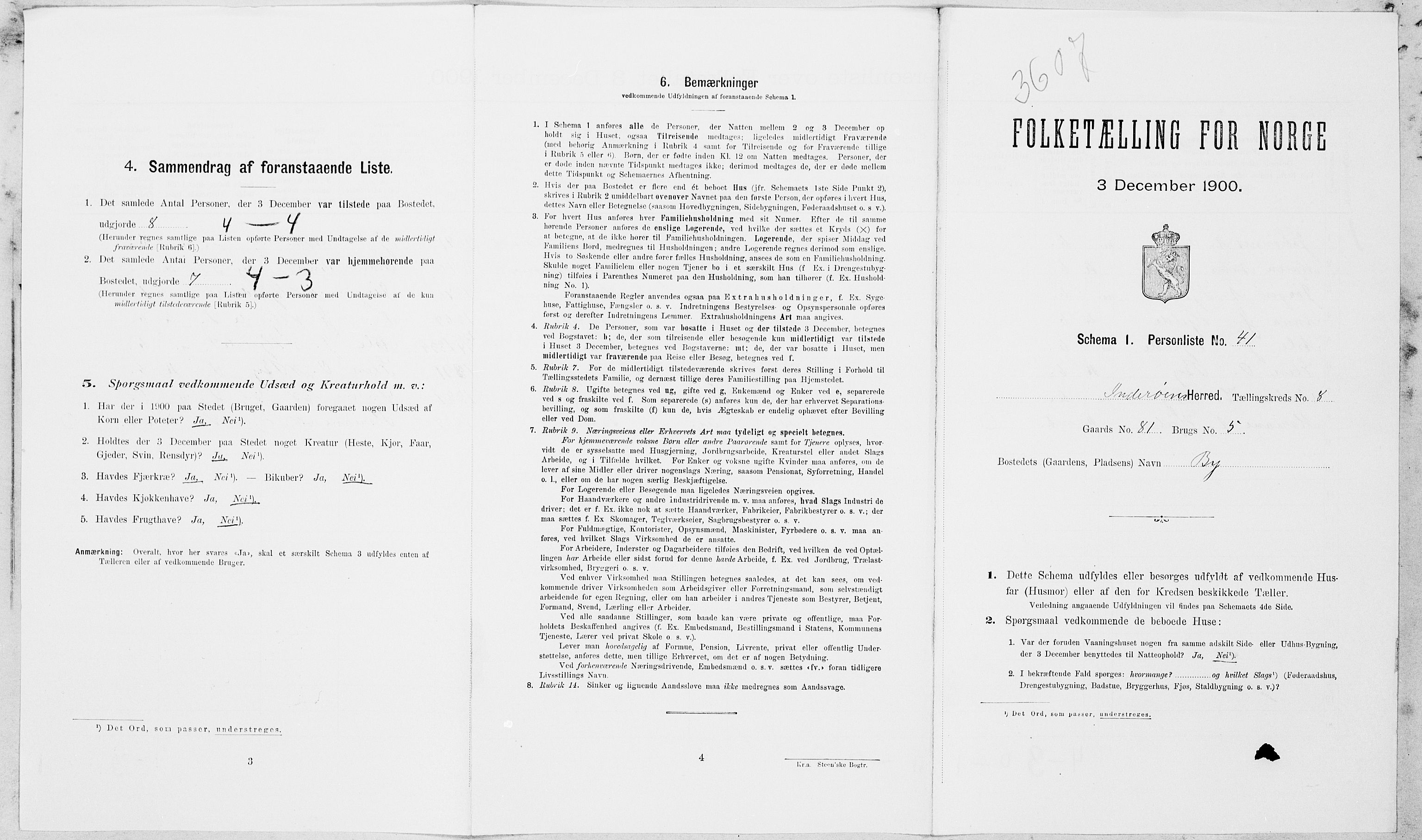 SAT, Folketelling 1900 for 1729 Inderøy herred, 1900, s. 1151
