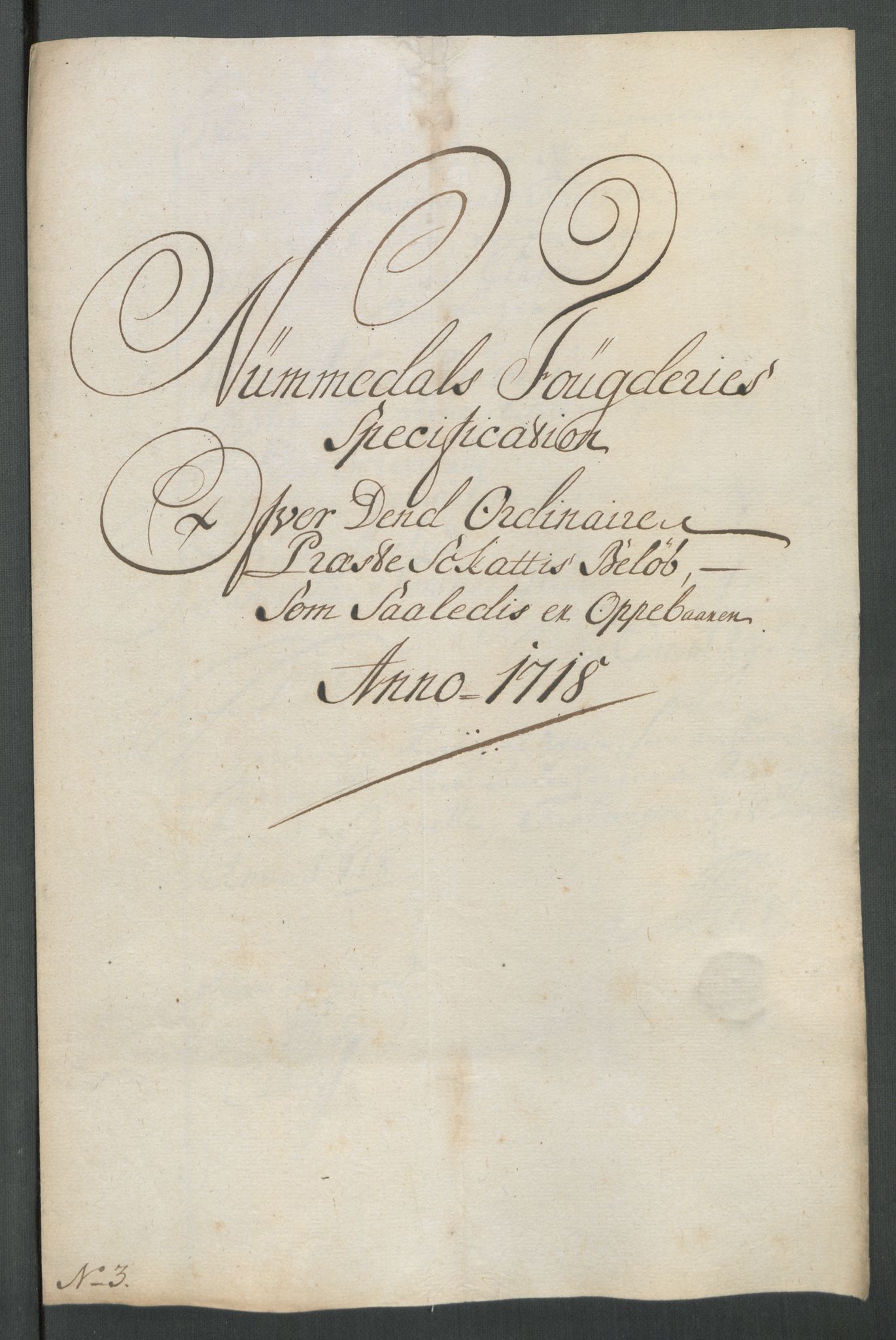 Rentekammeret inntil 1814, Reviderte regnskaper, Fogderegnskap, RA/EA-4092/R64/L4439: Fogderegnskap Namdal, 1718, s. 101