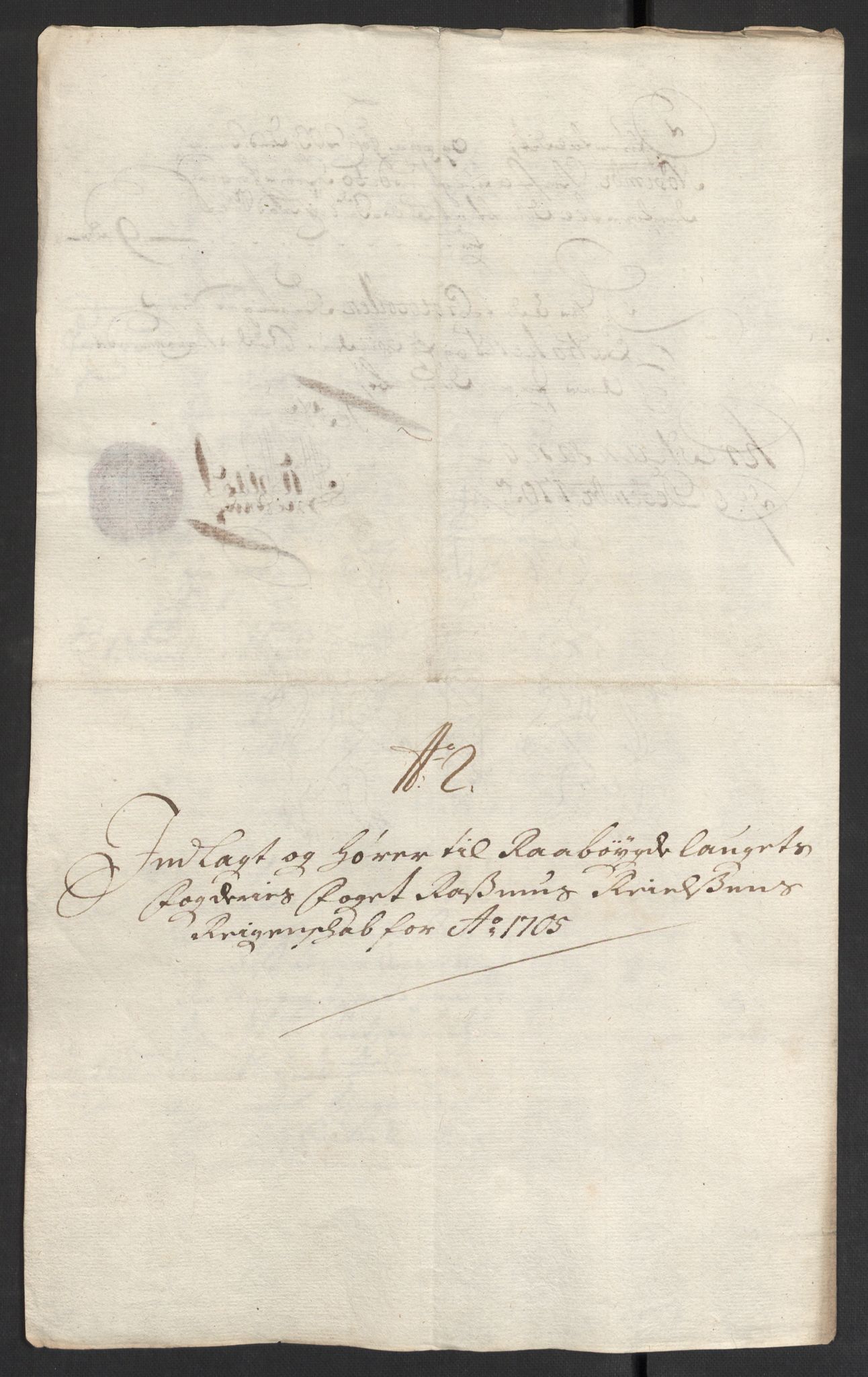 Rentekammeret inntil 1814, Reviderte regnskaper, Fogderegnskap, RA/EA-4092/R40/L2447: Fogderegnskap Råbyggelag, 1703-1705, s. 371