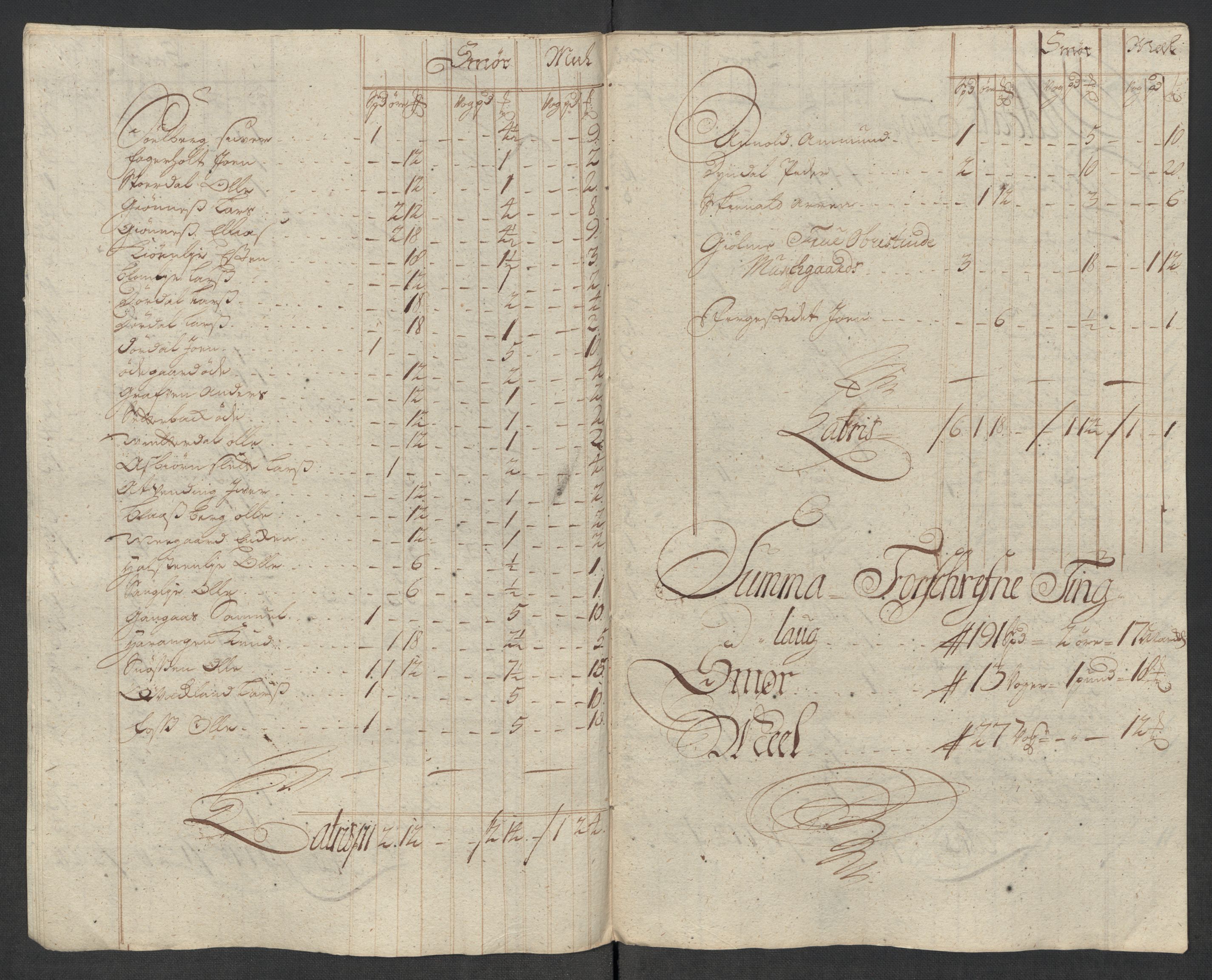 Rentekammeret inntil 1814, Reviderte regnskaper, Fogderegnskap, RA/EA-4092/R60/L3969: Fogderegnskap Orkdal og Gauldal, 1717, s. 224