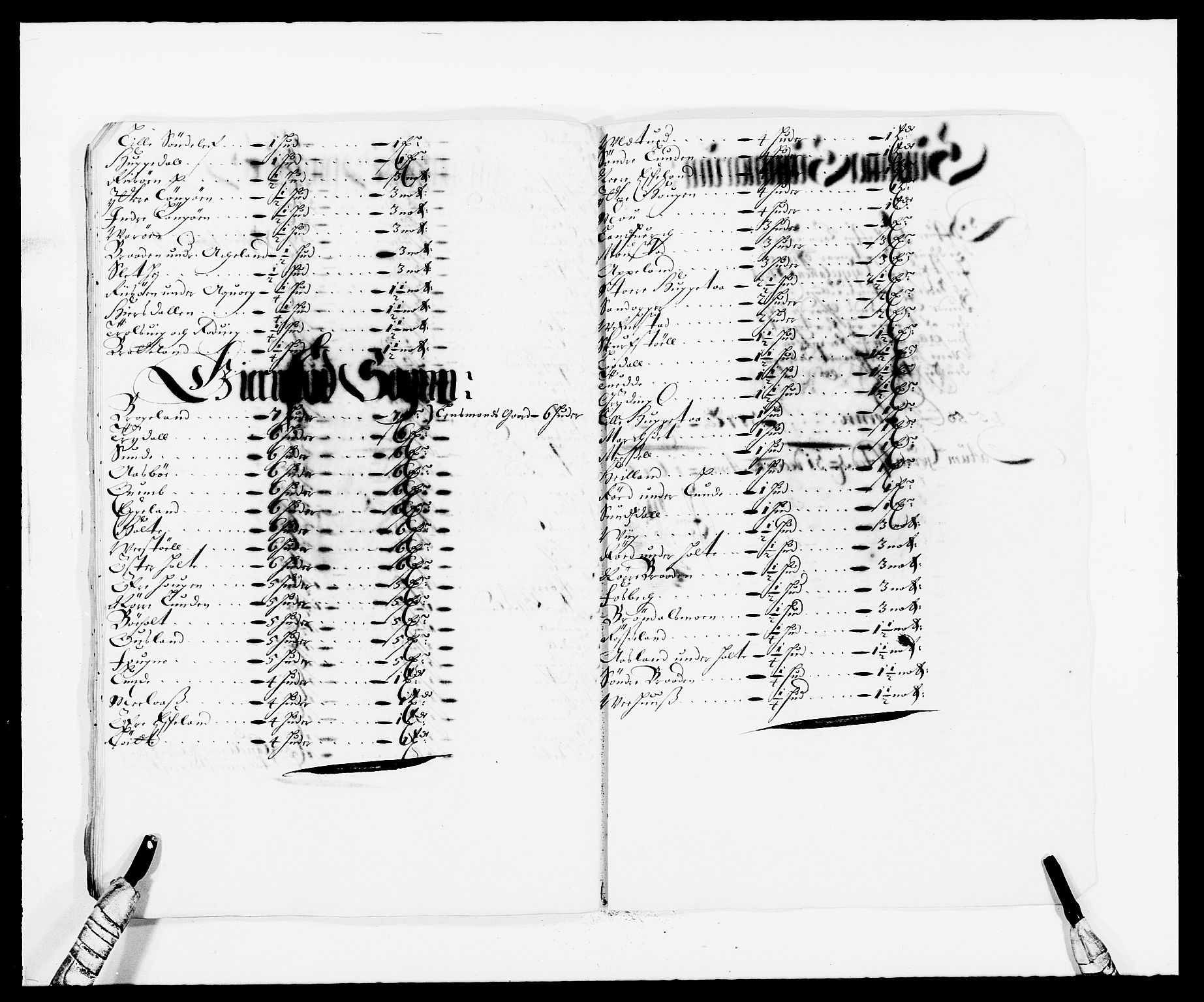 Rentekammeret inntil 1814, Reviderte regnskaper, Fogderegnskap, AV/RA-EA-4092/R39/L2301: Fogderegnskap Nedenes, 1675-1676, s. 262