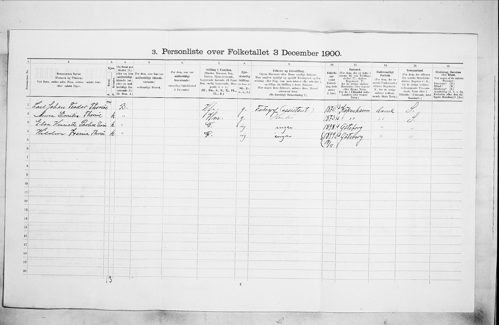 SAO, Folketelling 1900 for 0301 Kristiania kjøpstad, 1900, s. 37903