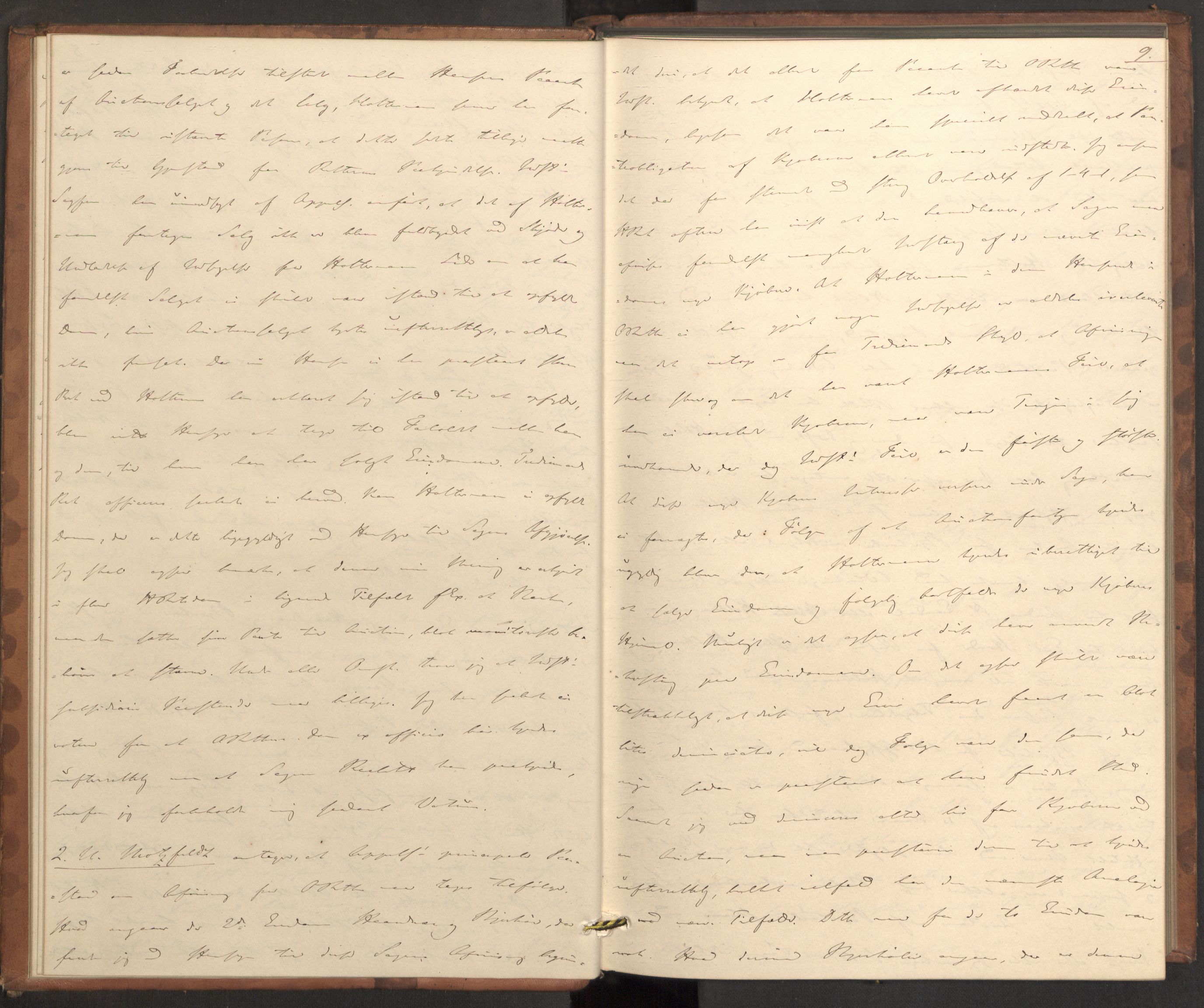 Høyesterett, AV/RA-S-1002/E/Eb/Ebb/L0037/0002: Voteringsprotokoller / Voteringsprotokoll, 1844, s. 8b-9a