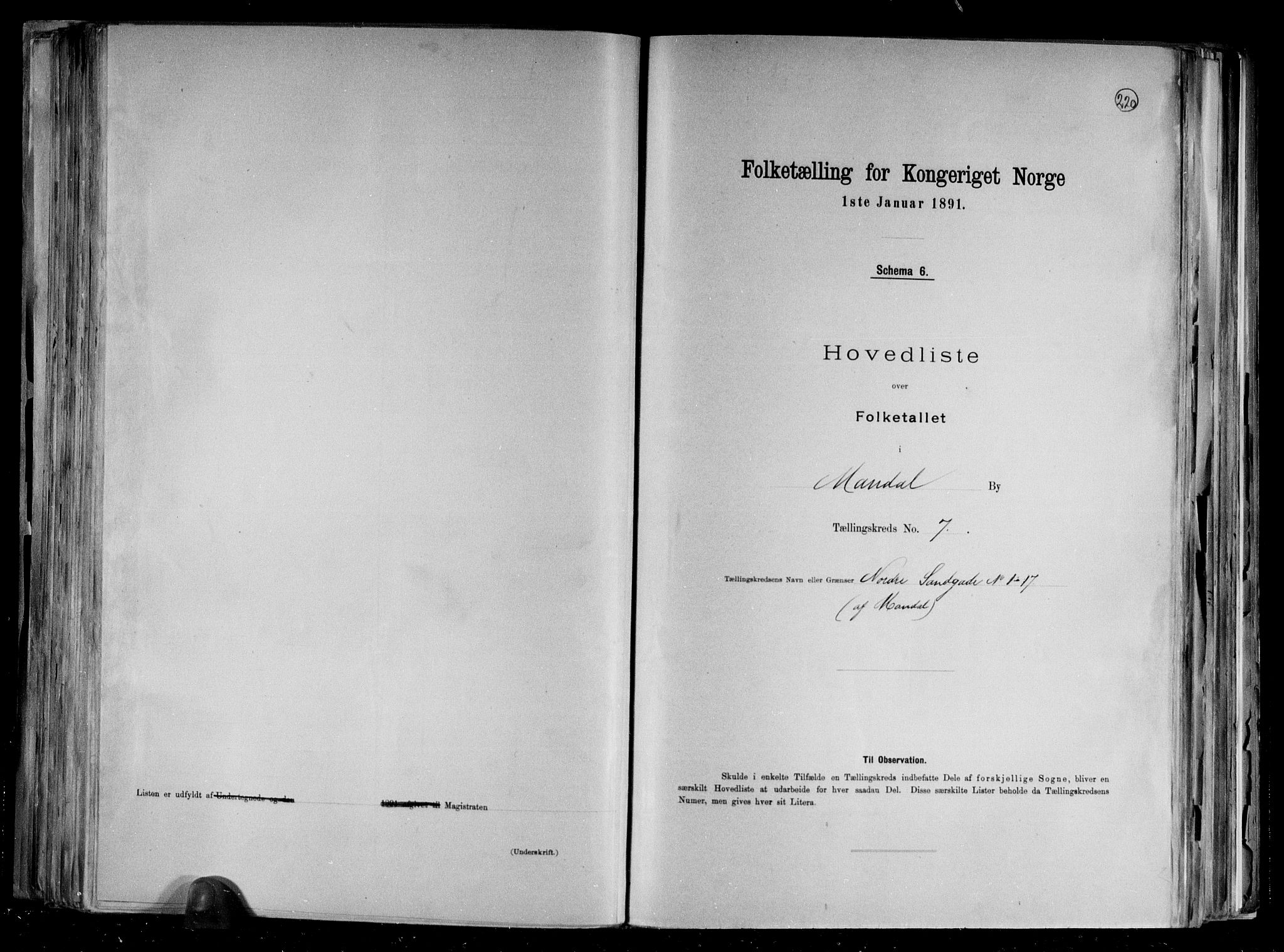 RA, Folketelling 1891 for 1002 Mandal ladested, 1891, s. 18
