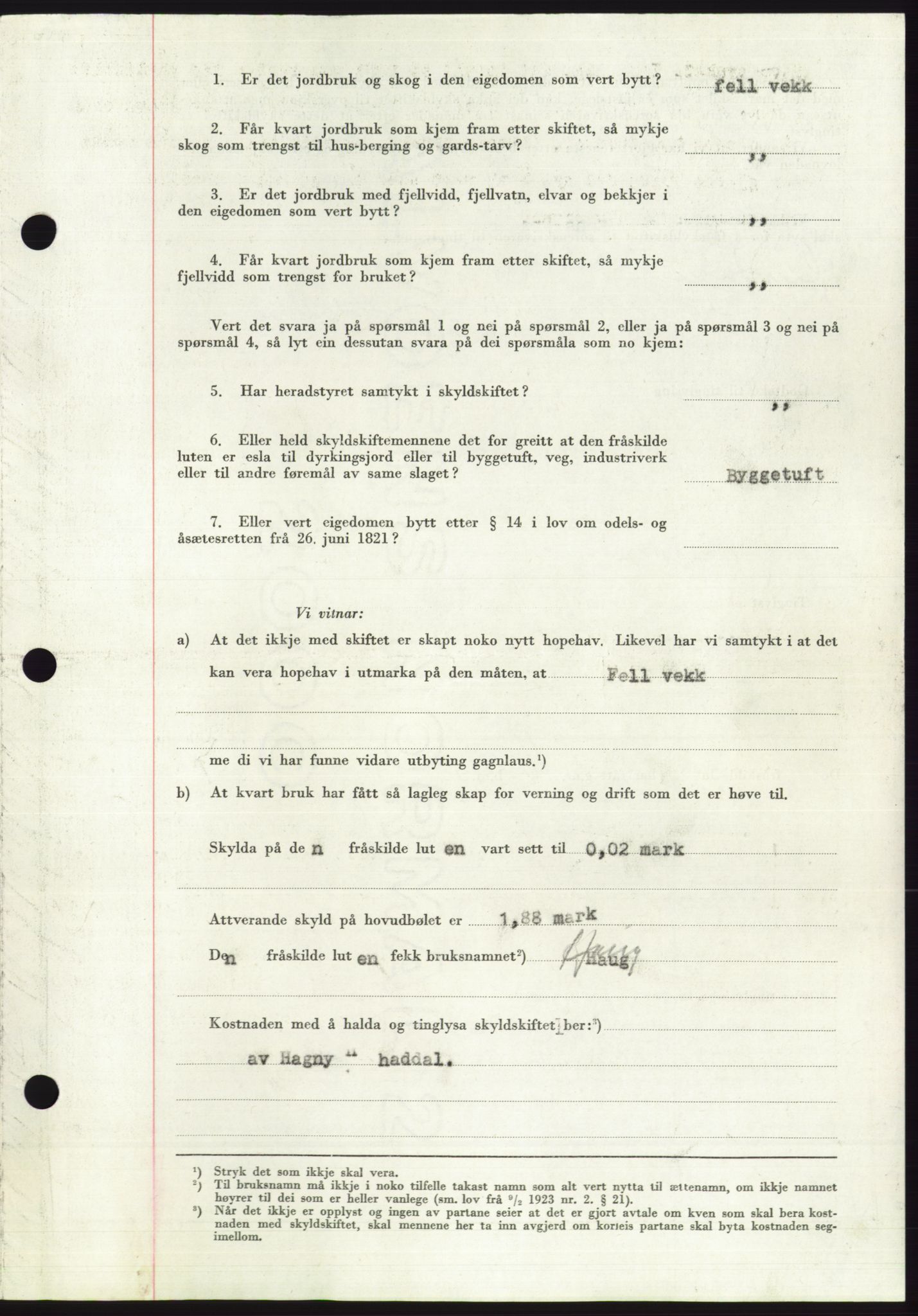 Søre Sunnmøre sorenskriveri, AV/SAT-A-4122/1/2/2C/L0086: Pantebok nr. 12A, 1949-1950, Dagboknr: 797/1950