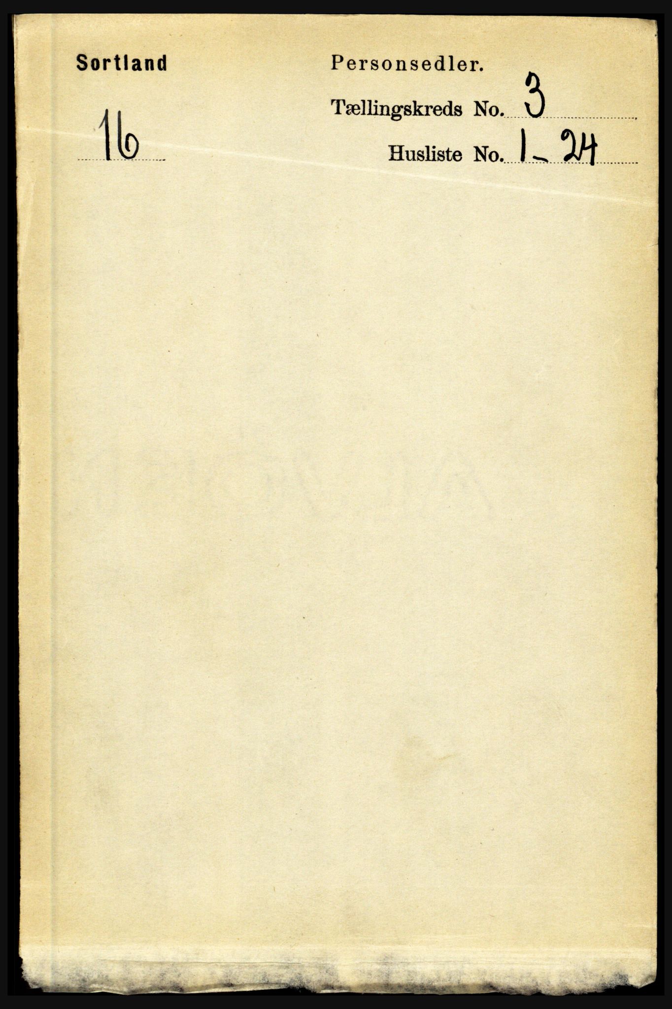RA, Folketelling 1891 for 1870 Sortland herred, 1891, s. 2144