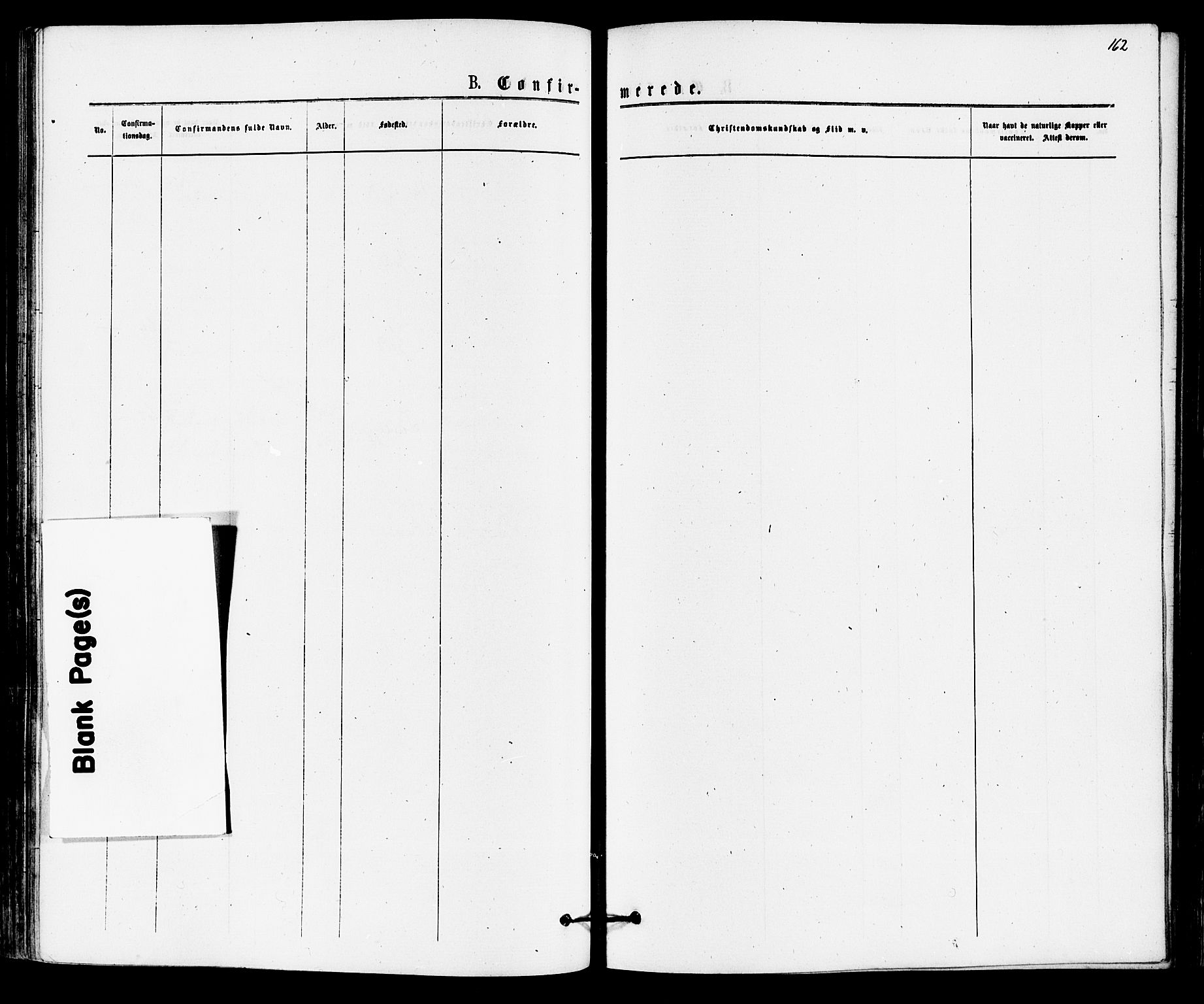 Sandefjord kirkebøker, AV/SAKO-A-315/F/Fa/L0001: Ministerialbok nr. 1, 1873-1879, s. 162