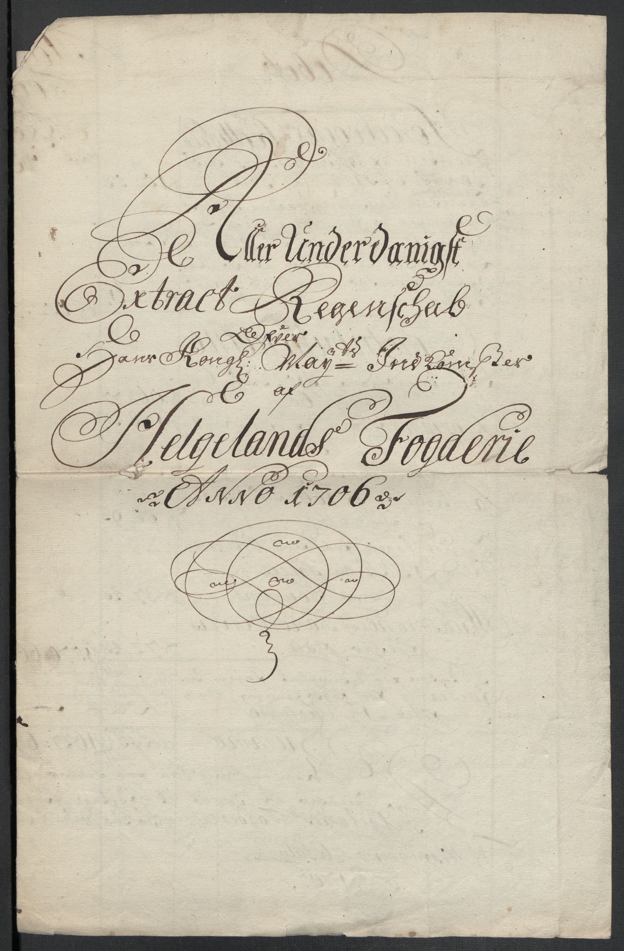 Rentekammeret inntil 1814, Reviderte regnskaper, Fogderegnskap, AV/RA-EA-4092/R65/L4509: Fogderegnskap Helgeland, 1706-1707, s. 4