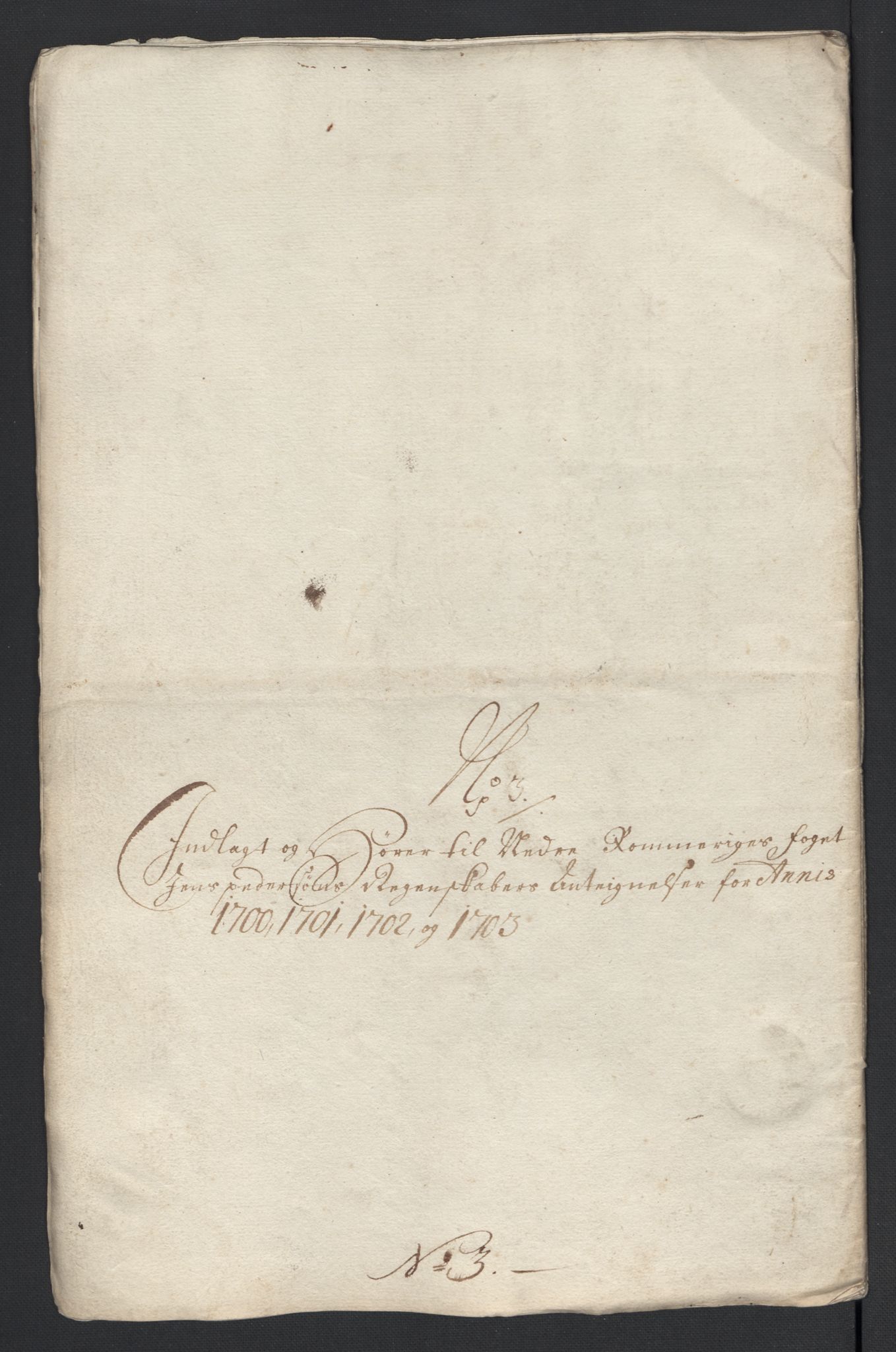 Rentekammeret inntil 1814, Reviderte regnskaper, Fogderegnskap, AV/RA-EA-4092/R11/L0587: Fogderegnskap Nedre Romerike, 1703, s. 29