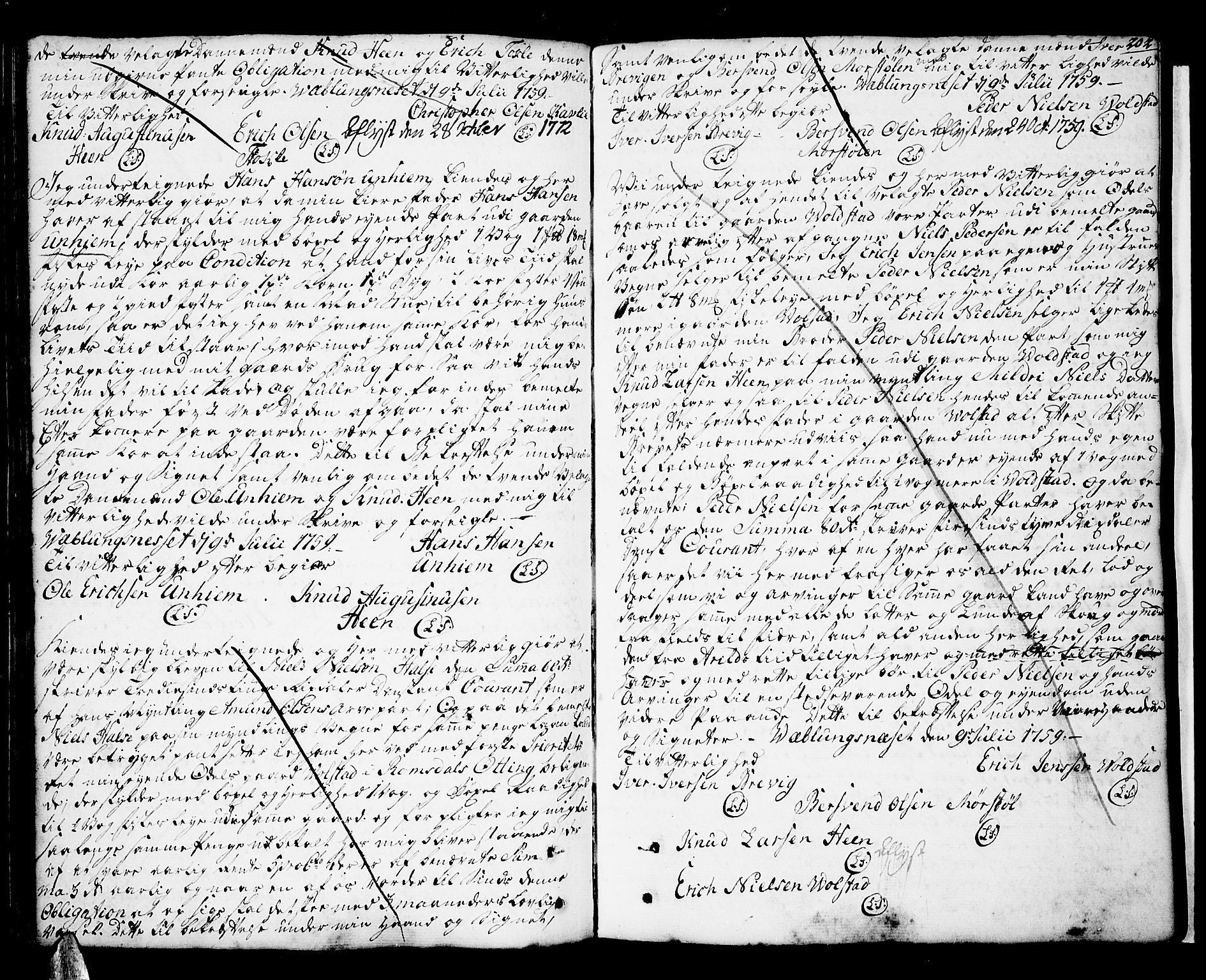 Romsdal sorenskriveri, SAT/A-4149/1/2/2C/L0003: Pantebok nr. 3, 1747-1767, s. 202