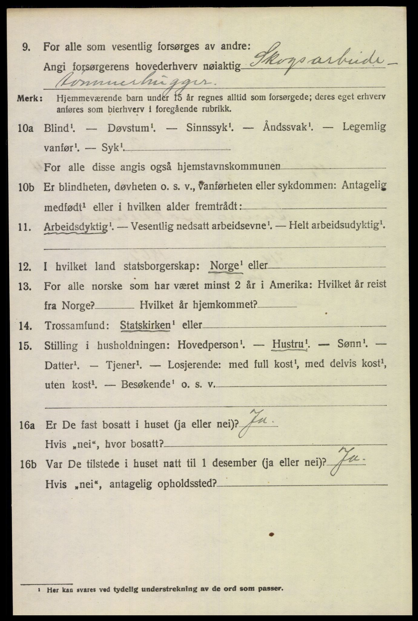 SAH, Folketelling 1920 for 0428 Trysil herred, 1920, s. 8708