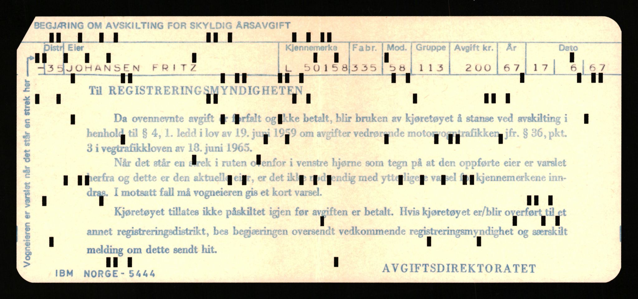 Stavanger trafikkstasjon, AV/SAST-A-101942/0/F/L0049: L-29900 - L-50599, 1930-1971, s. 609