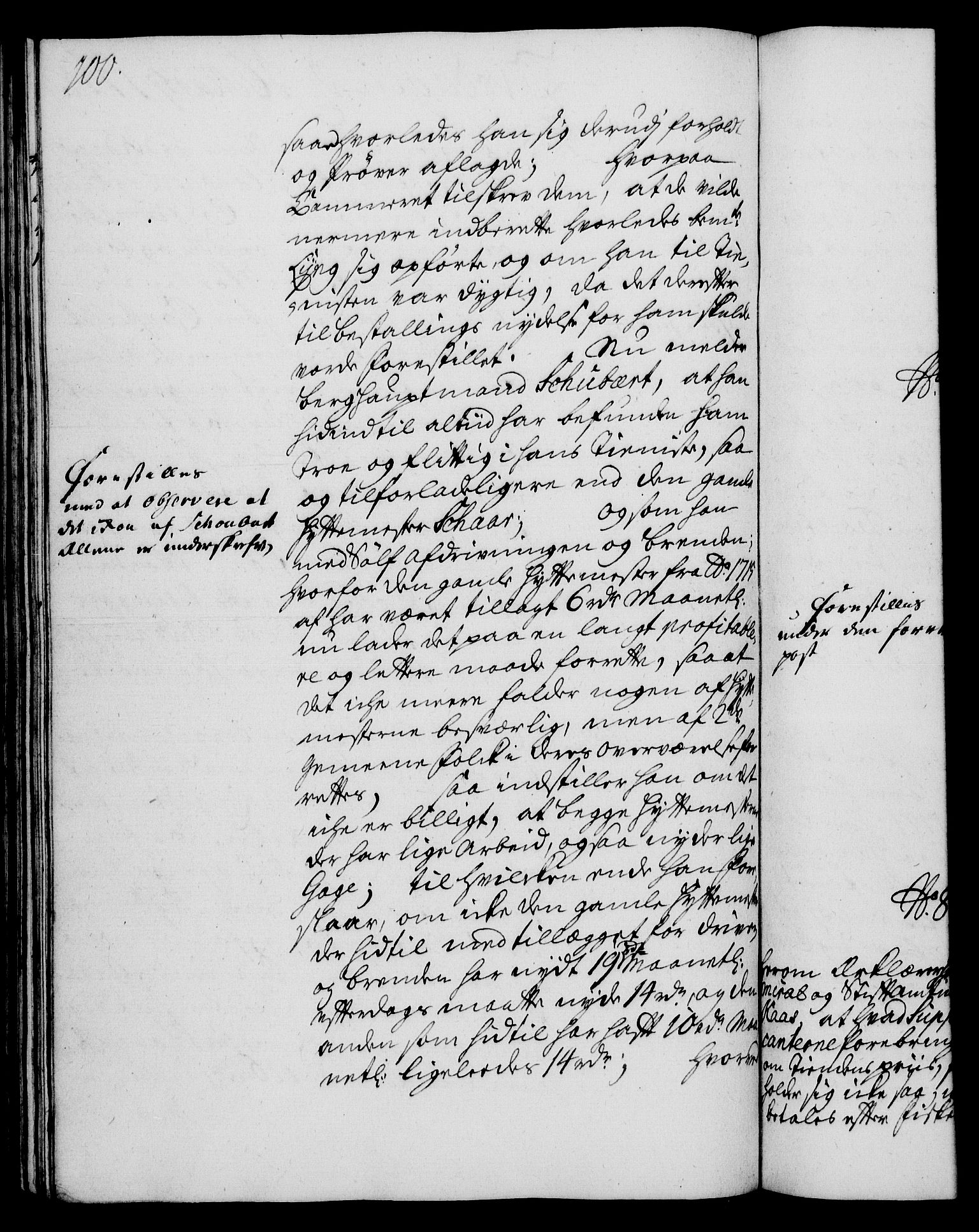 Rentekammeret, Kammerkanselliet, RA/EA-3111/G/Gh/Gha/L0016: Norsk ekstraktmemorialprotokoll (merket RK 53.61), 1734-1735, s. 100