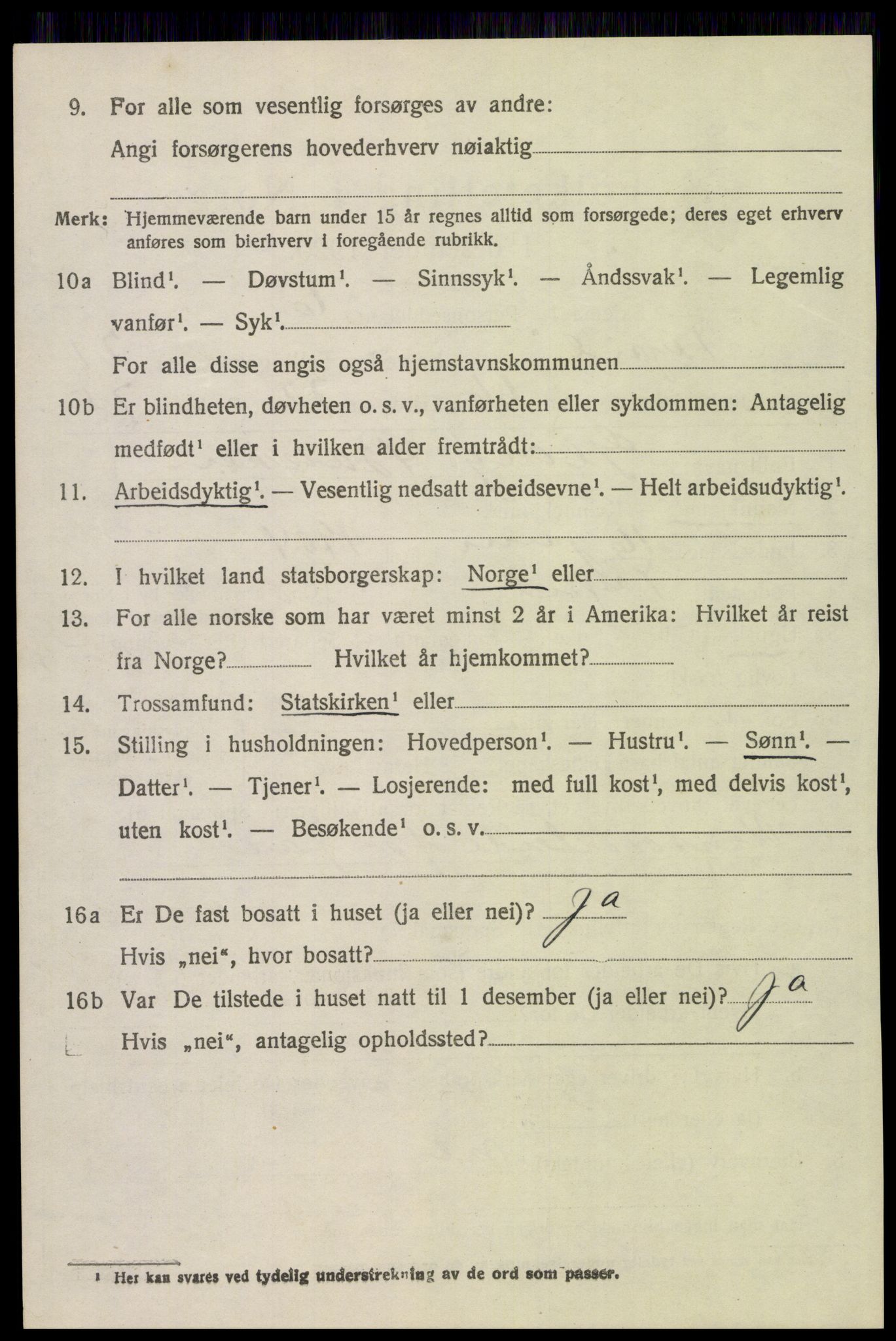 SAH, Folketelling 1920 for 0428 Trysil herred, 1920, s. 14552